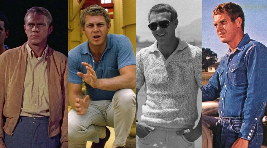 The many faces and looks of Steve McQueen