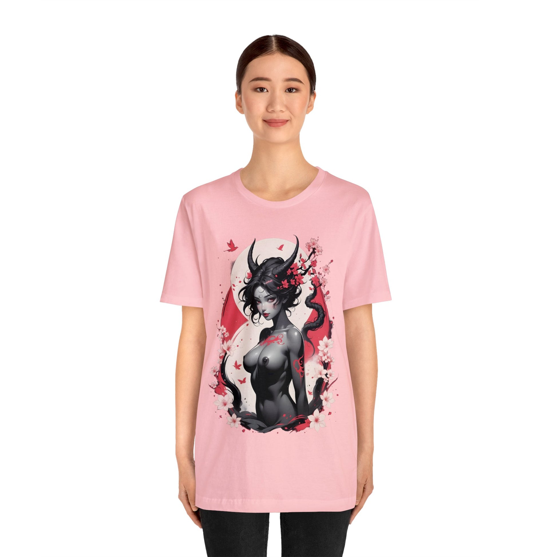 Kǎtōng Piàn - Oni Collection - Cheshmak - Unisex Jersey Short Sleeve Tee Printify