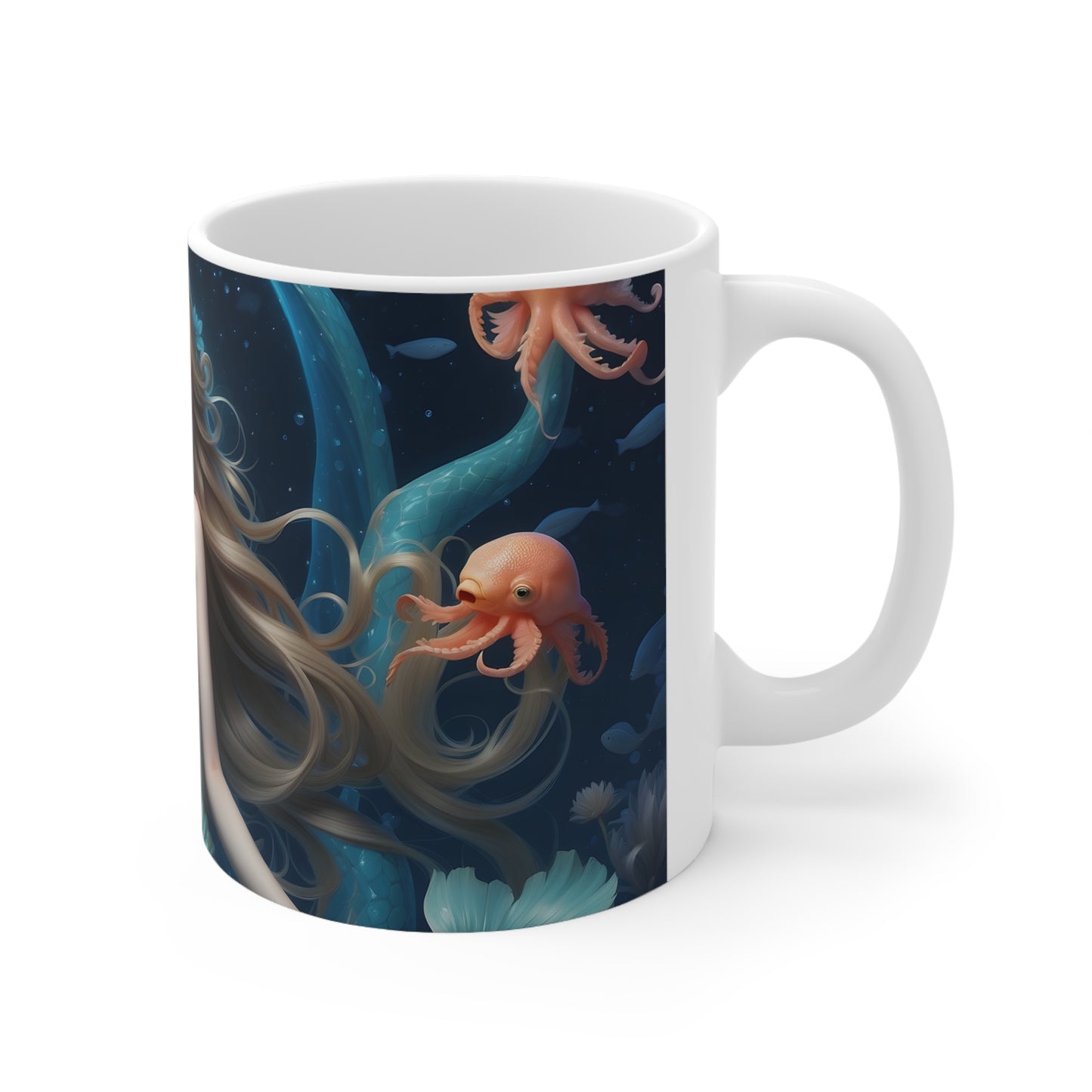Kǎtōng Piàn - Mermaid Collection - 001 - Ceramic Mug Printify
