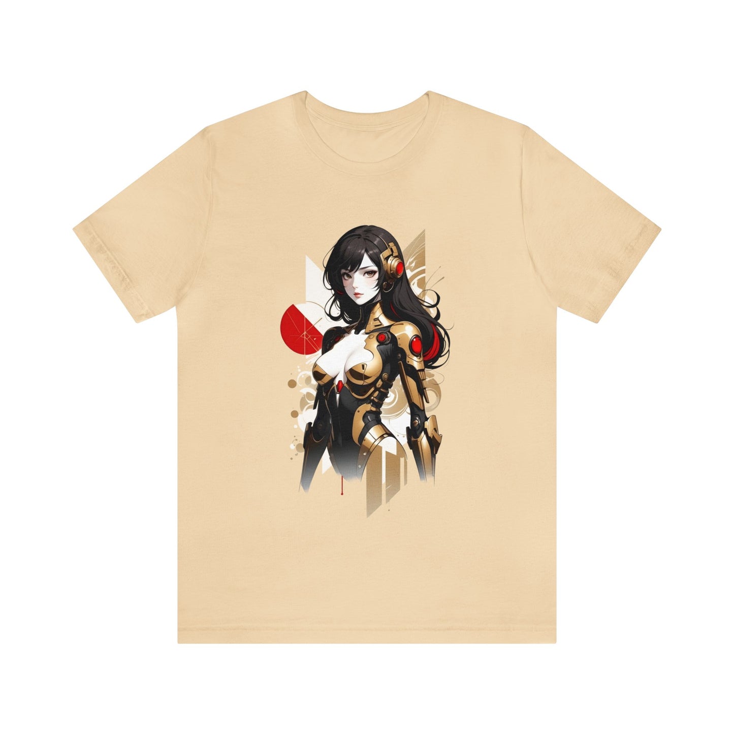 Kǎtōng Piàn - Mecha Girl Collection - Hannah - Unisex Jersey Short Sleeve Tee Printify