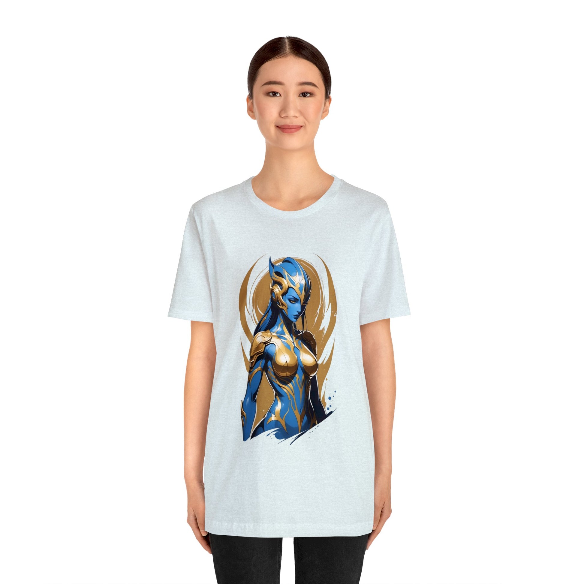 Kǎtōng Piàn - The Lotus Collection - Erzilia - Unisex Jersey Short Sleeve Tee Printify