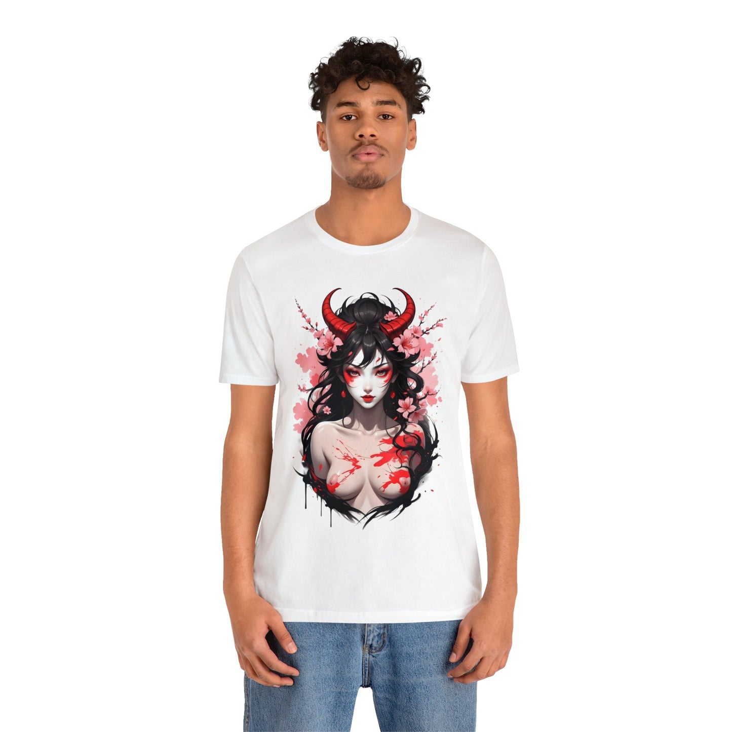 Kǎtōng Piàn - Oni Collection - Echidna - Unisex Jersey Short Sleeve Tee Printify