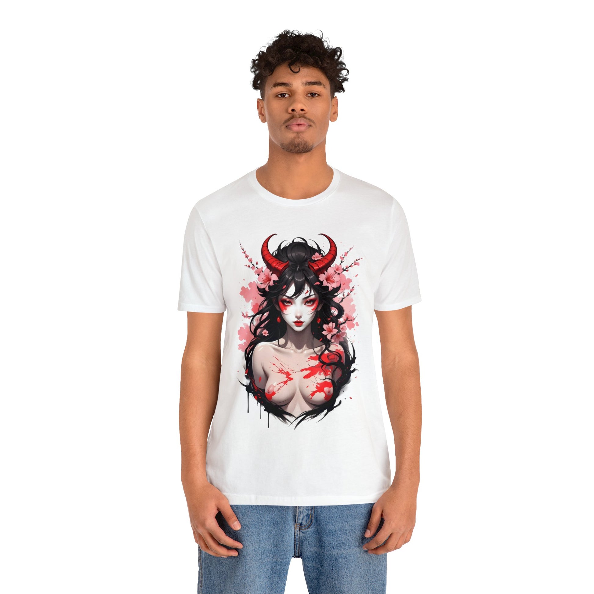 Kǎtōng Piàn - Oni Collection - Echidna - Unisex Jersey Short Sleeve Tee Printify