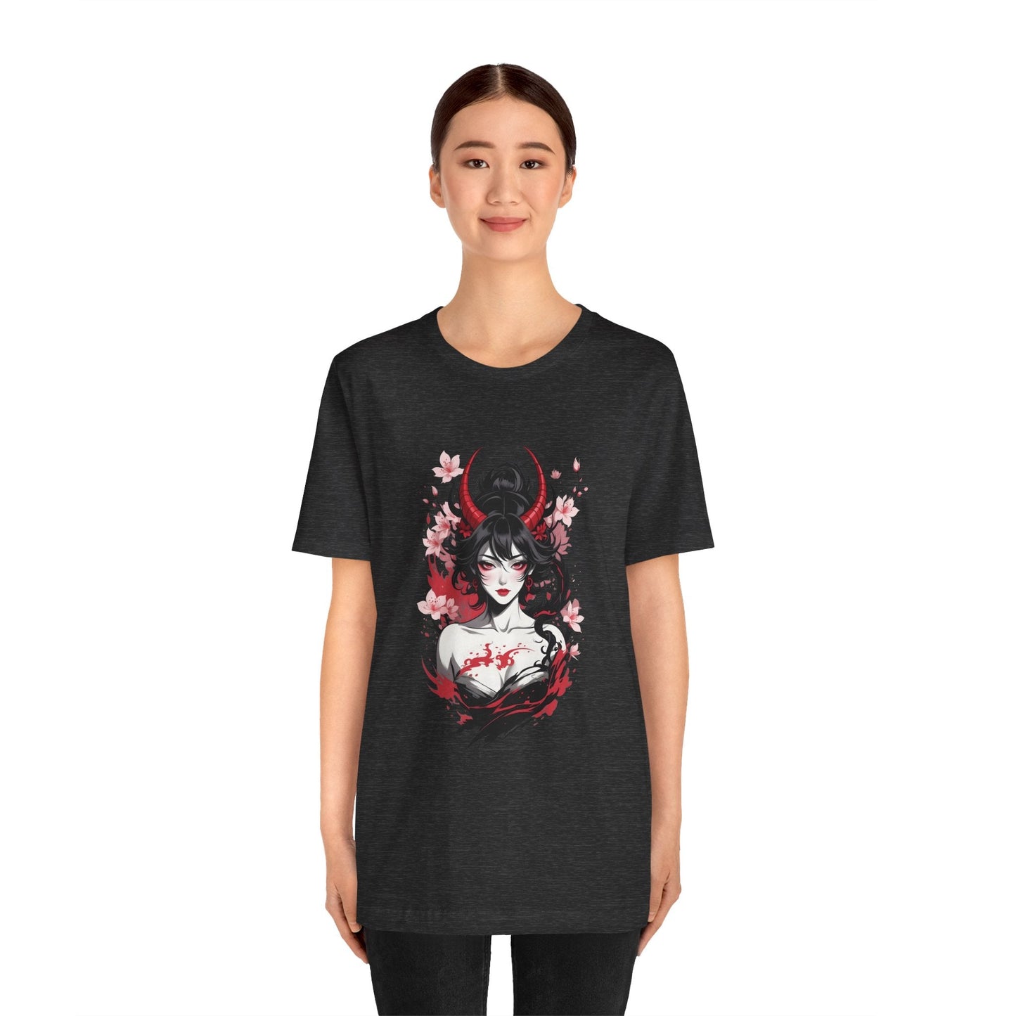 Kǎtōng Piàn - Oni Collection - Lamia - Unisex Jersey Short Sleeve Tee Printify