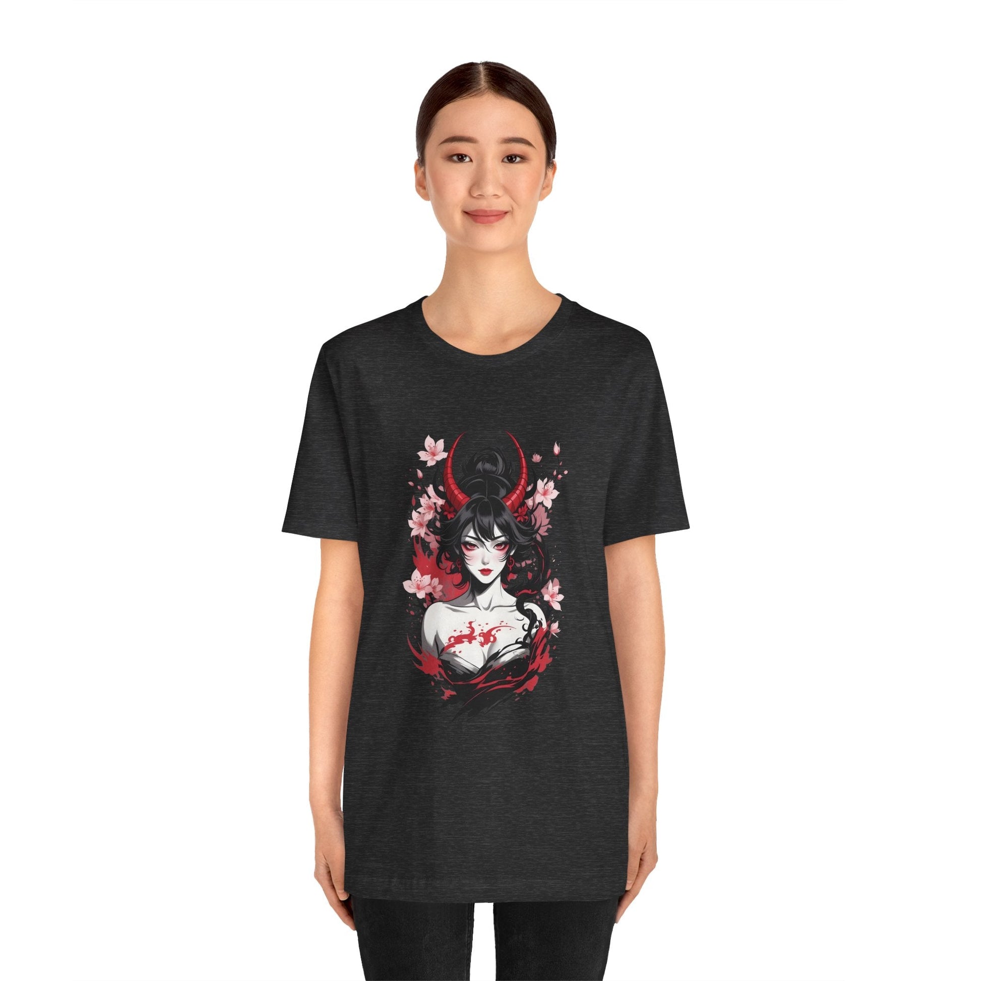 Kǎtōng Piàn - Oni Collection - Lamia - Unisex Jersey Short Sleeve Tee Printify