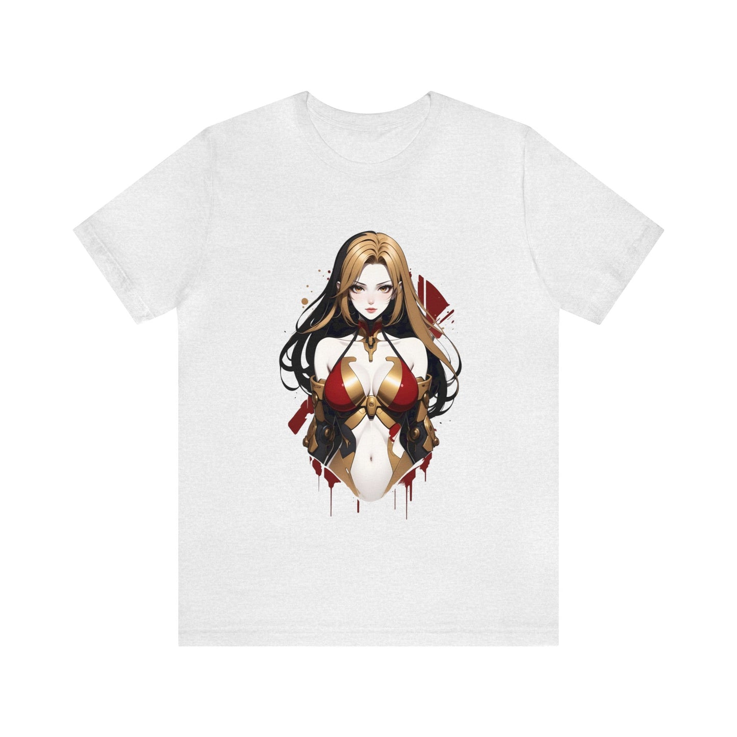 Kǎtōng Piàn - Mecha Girl Collection - Emma - Unisex Jersey Short Sleeve Tee Printify