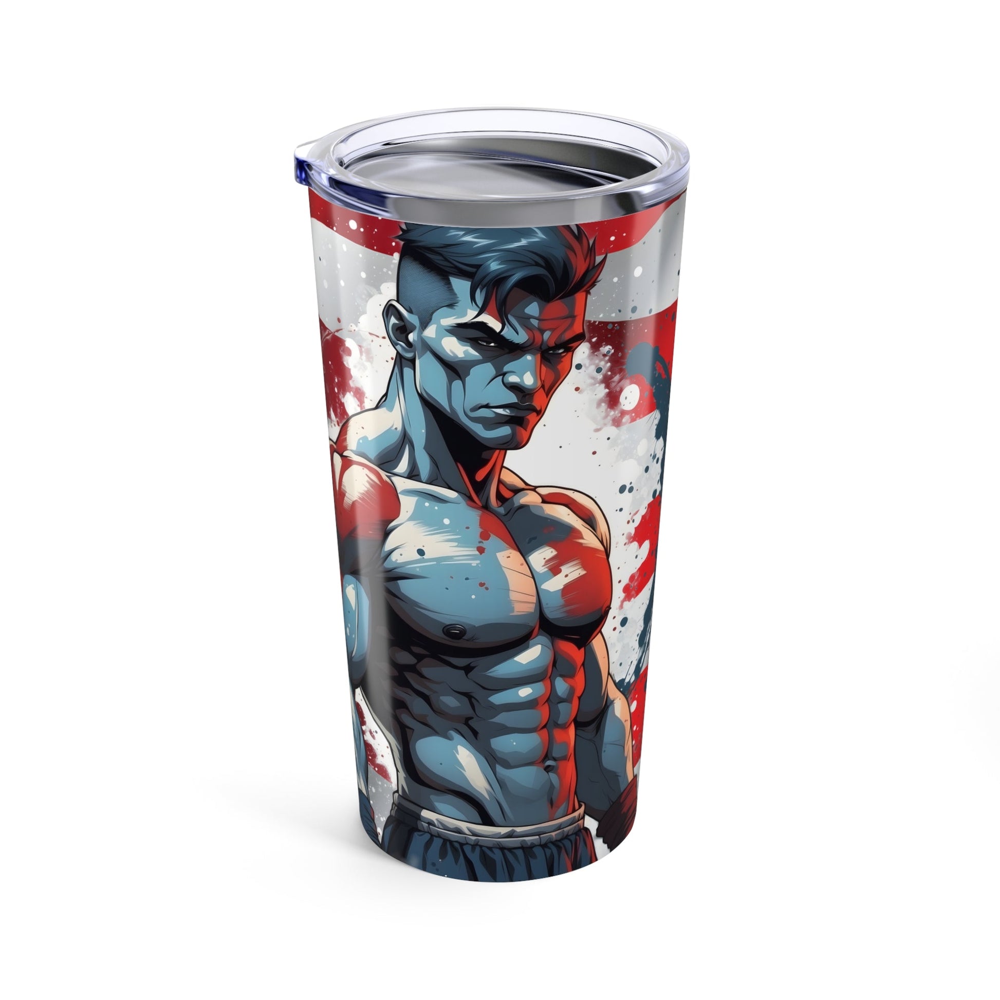 Prized Fighter Frostbite Falcon Tumbler 20oz Printify