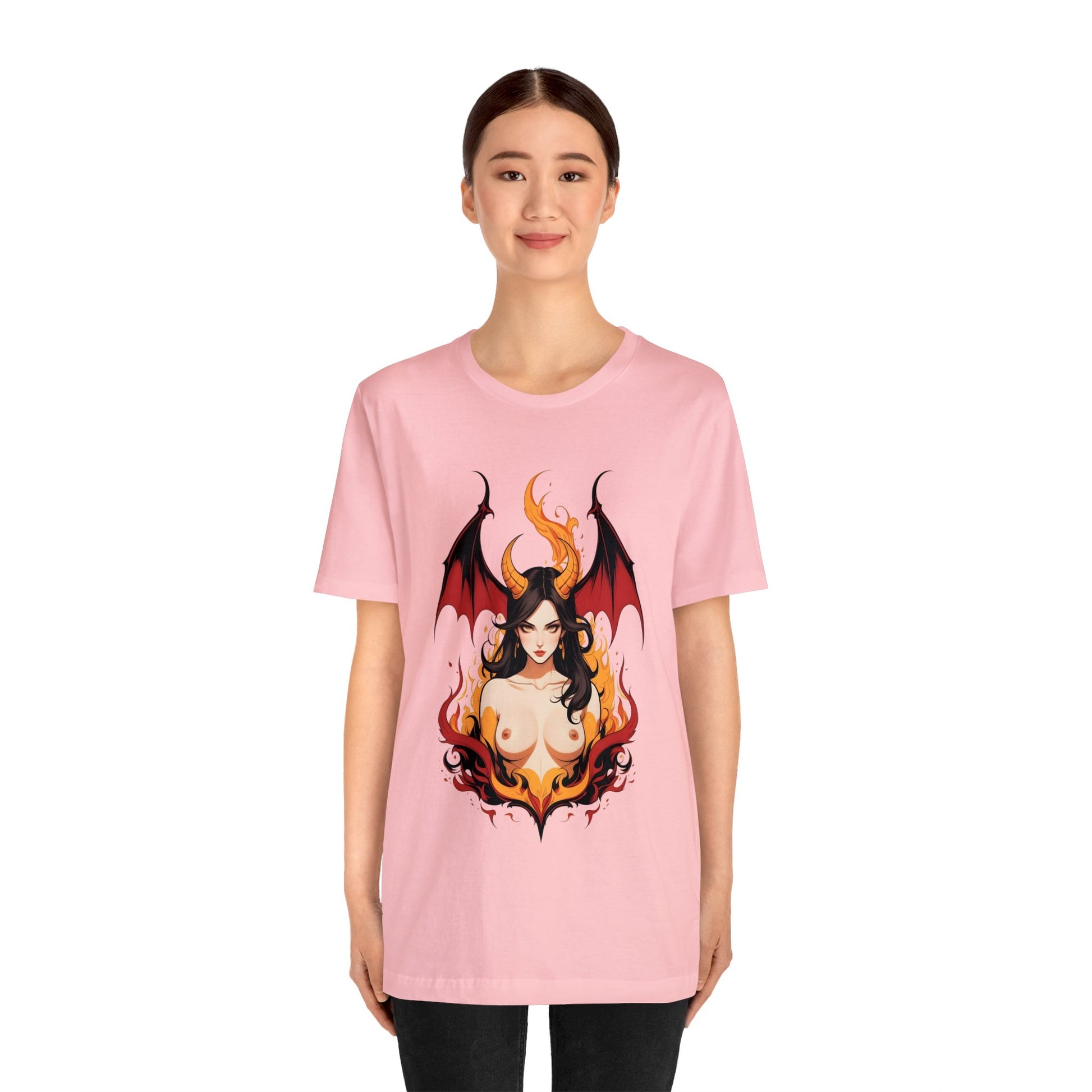 Kǎtōng Piàn - Devil Woman Collection - Glory - Unisex Jersey Short Sleeve Tee Printify