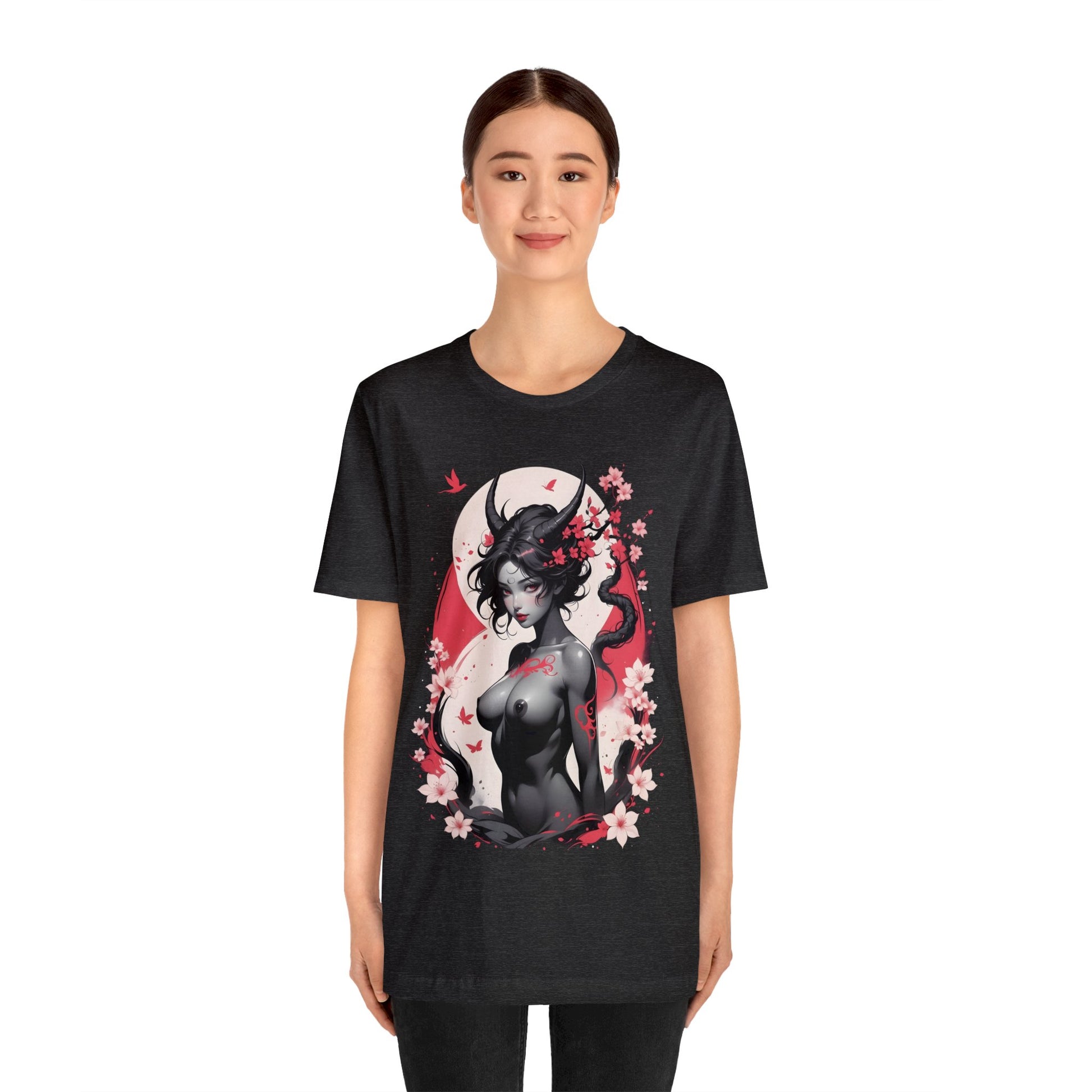 Kǎtōng Piàn - Oni Collection - Cheshmak - Unisex Jersey Short Sleeve Tee Printify