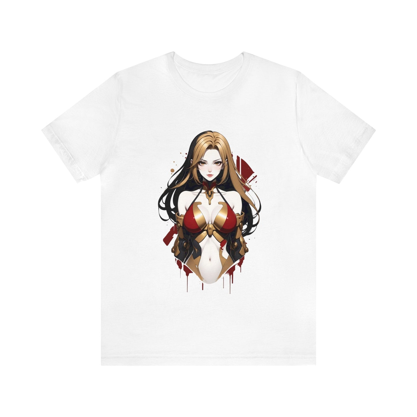 Kǎtōng Piàn - Mecha Girl Collection - Emma - Unisex Jersey Short Sleeve Tee Printify