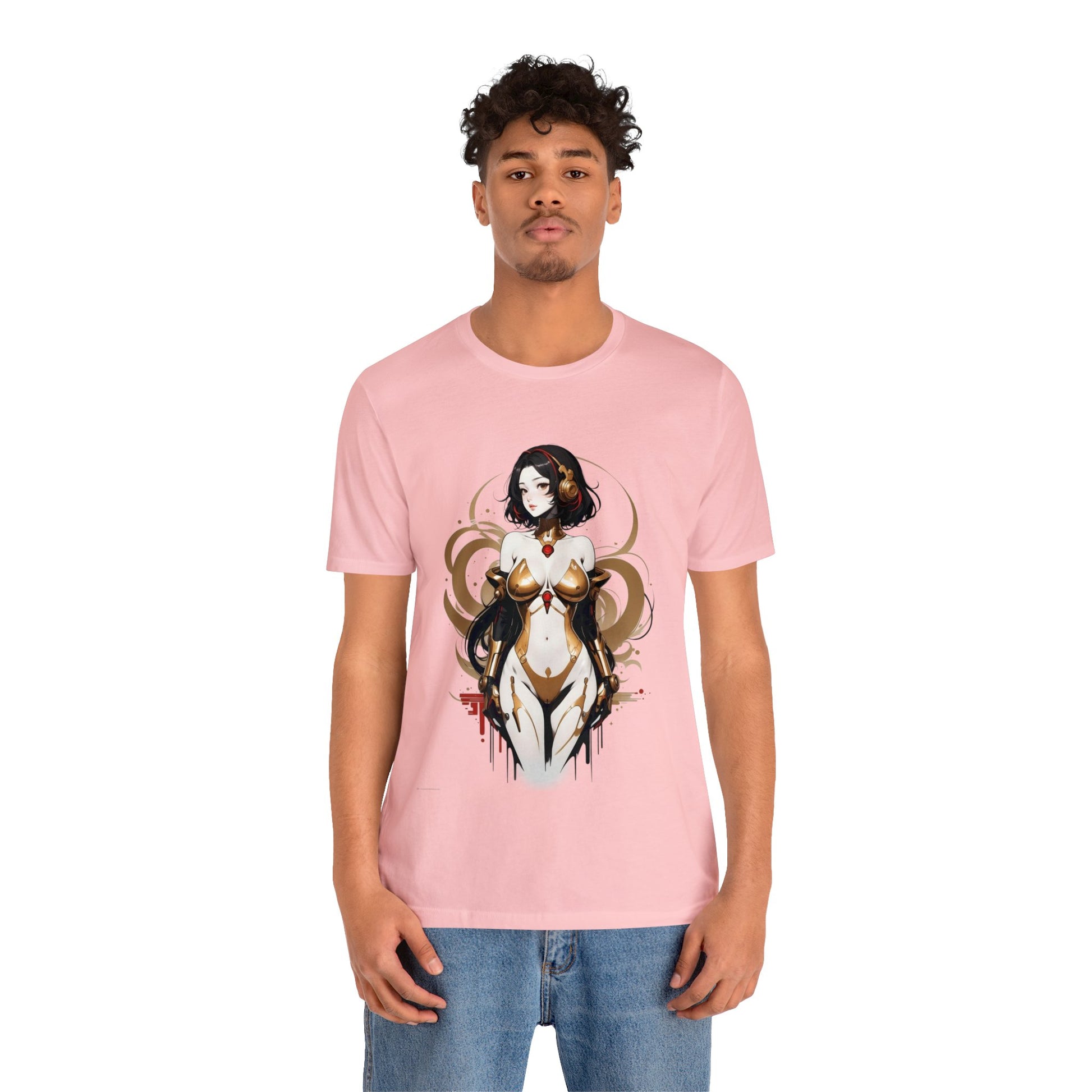 Kǎtōng Piàn - Mecha Girl Collection - Penelope - Unisex Jersey Short Sleeve Tee Printify