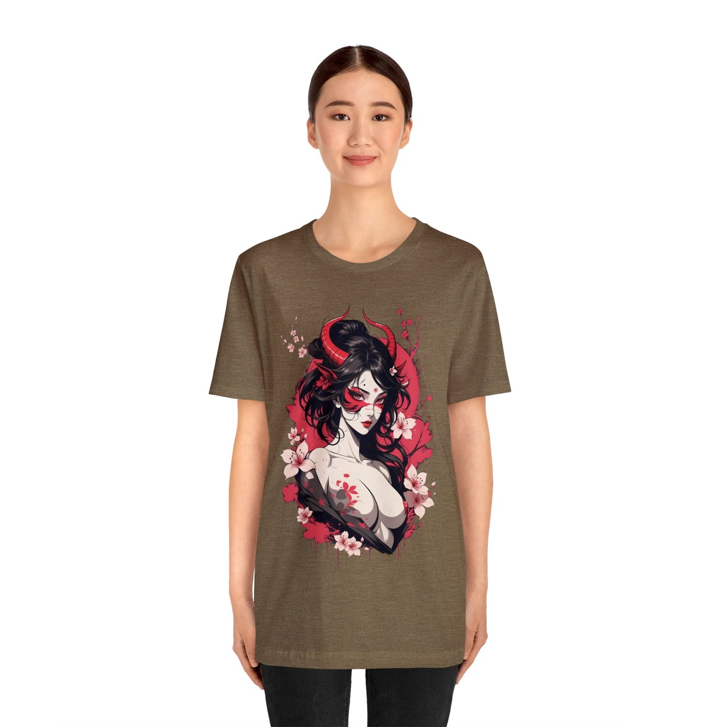 Kǎtōng Piàn - Oni Collection - Alecto - Unisex Jersey Short Sleeve Tee Printify