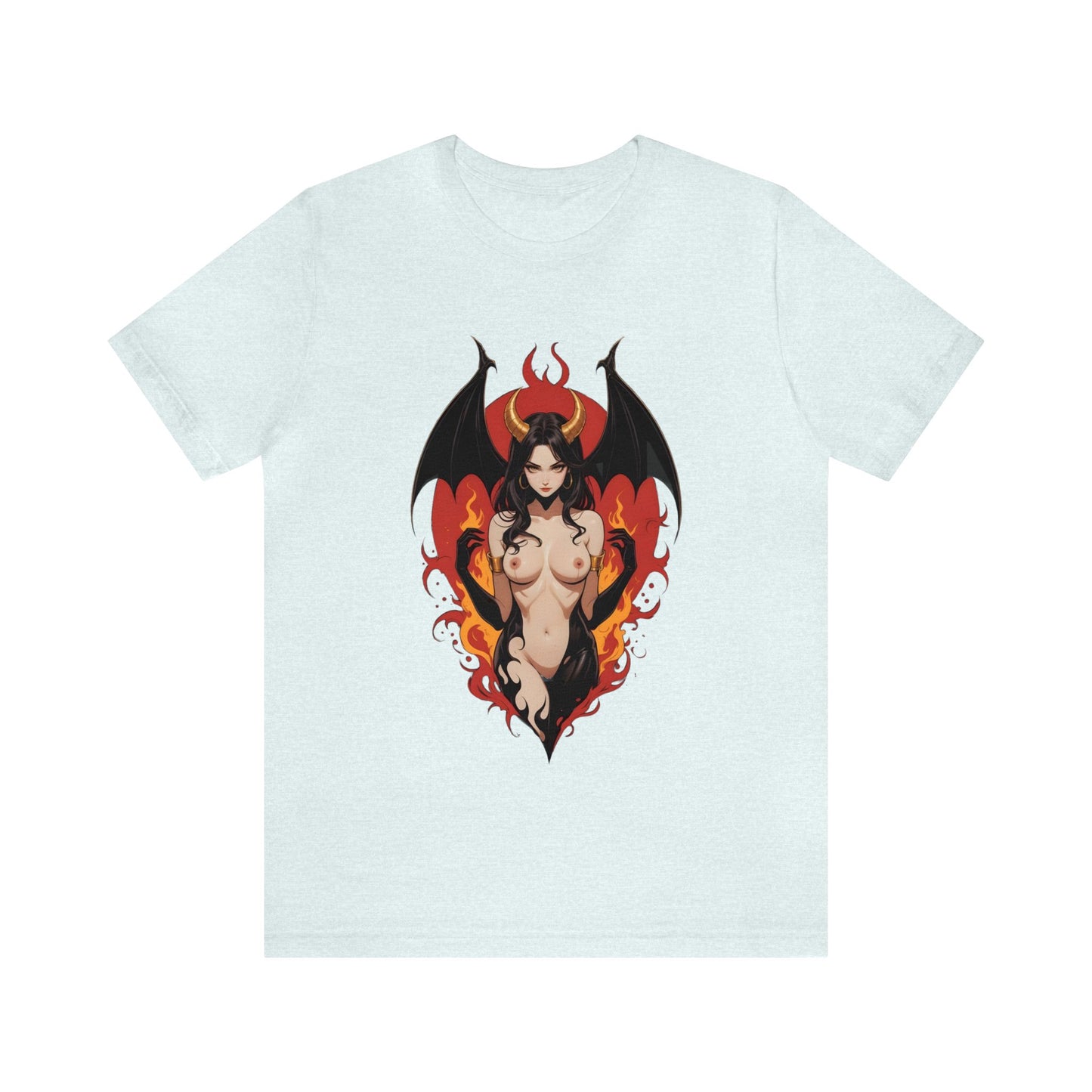 Kǎtōng Piàn - Devil Woman Collection - Devany - Unisex Jersey Short Sleeve Tee Printify