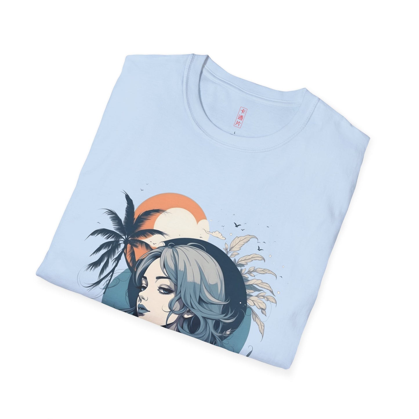 Kǎtōng Piàn - California Love Collection - 040 - Unisex Softstyle T-Shirt Printify