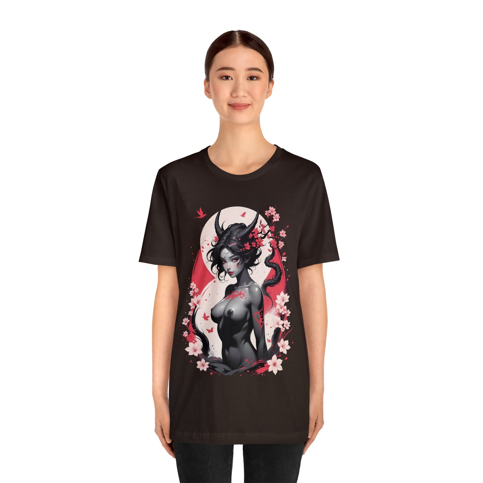 Kǎtōng Piàn - Oni Collection - Cheshmak - Unisex Jersey Short Sleeve Tee Printify
