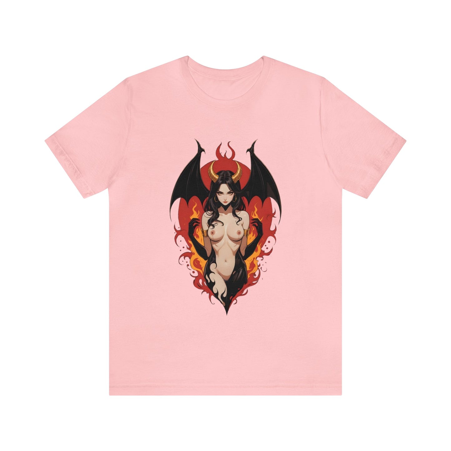 Kǎtōng Piàn - Devil Woman Collection - Devany - Unisex Jersey Short Sleeve Tee Printify