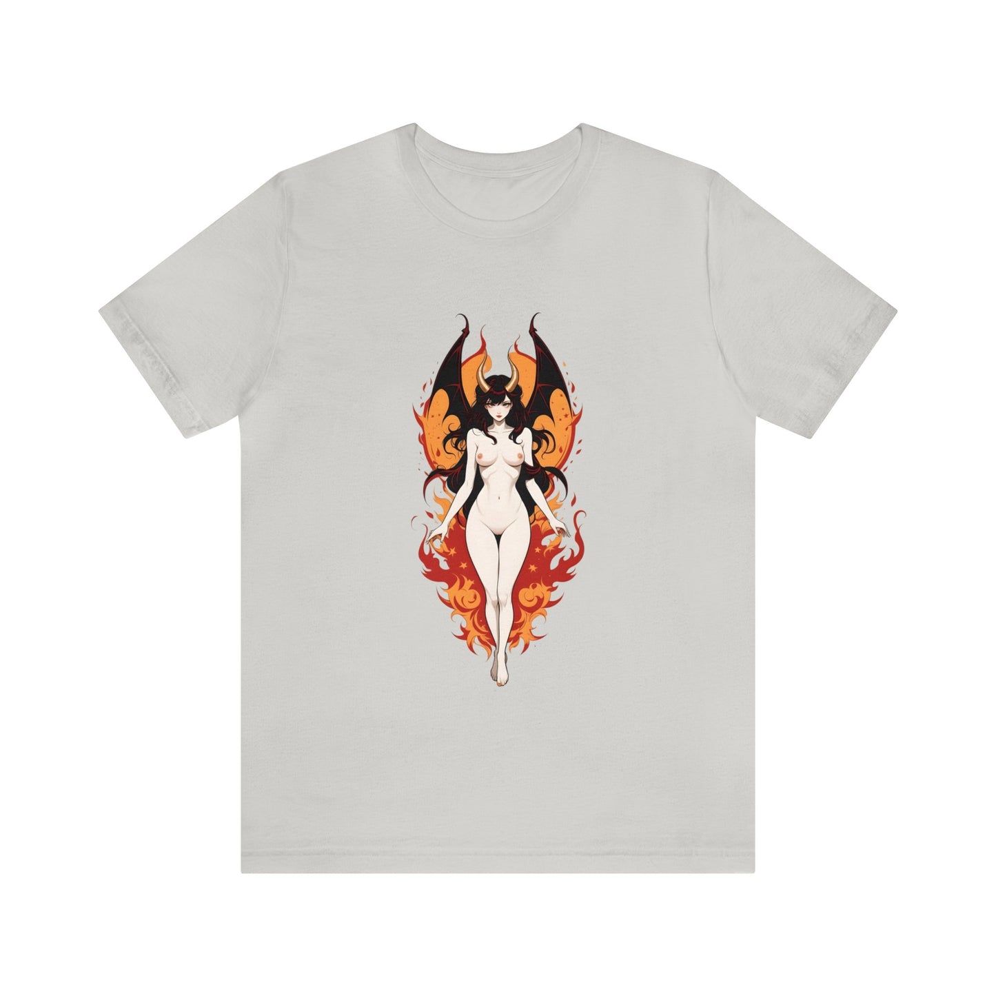 Kǎtōng Piàn - Devil Woman Collection - Akuji - Unisex Jersey Short Sleeve Tee Printify
