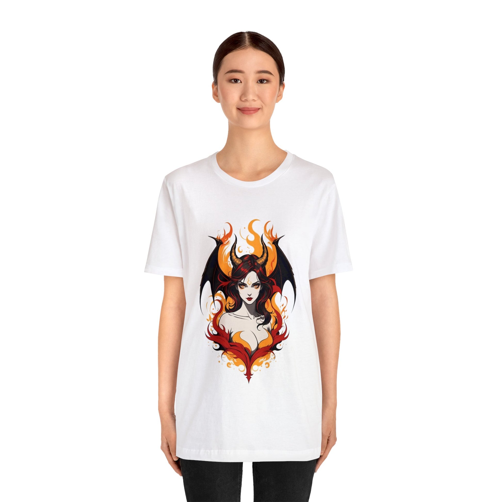 Kǎtōng Piàn - Devil Woman Collection - Circe - Unisex Jersey Short Sleeve Tee Printify