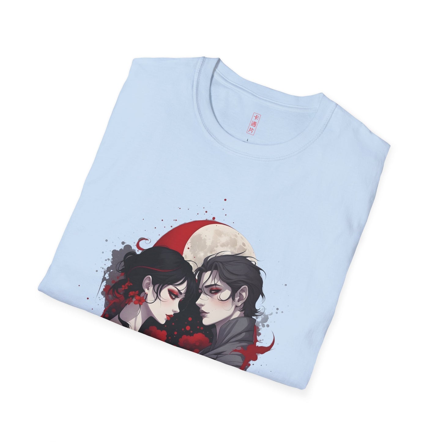 Kǎtōng Piàn - Vampires Collection - 004 - Unisex Softstyle T-Shirt Printify
