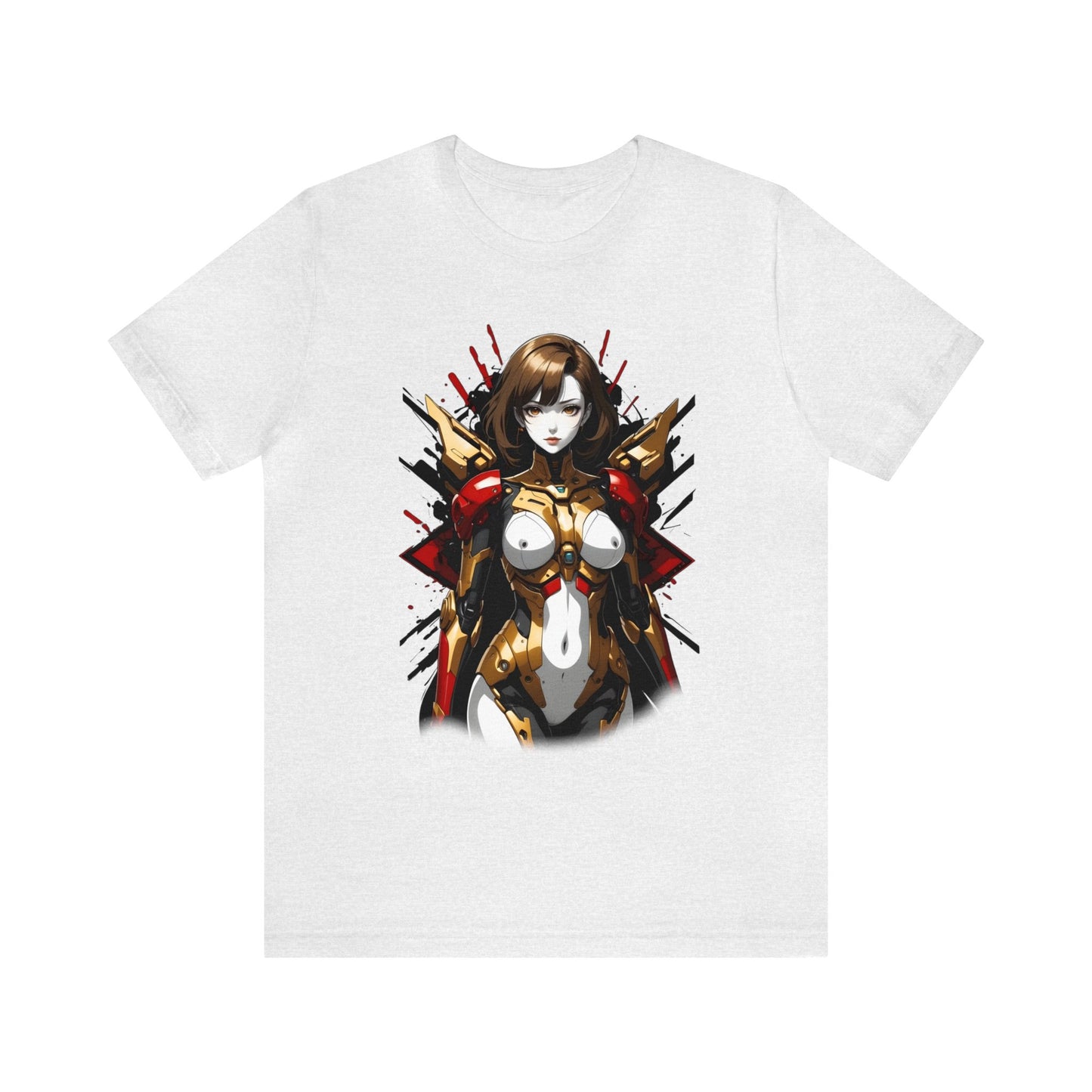 Kǎtōng Piàn - Mecha Girl Collection - Nova - Unisex Jersey Short Sleeve Tee Printify