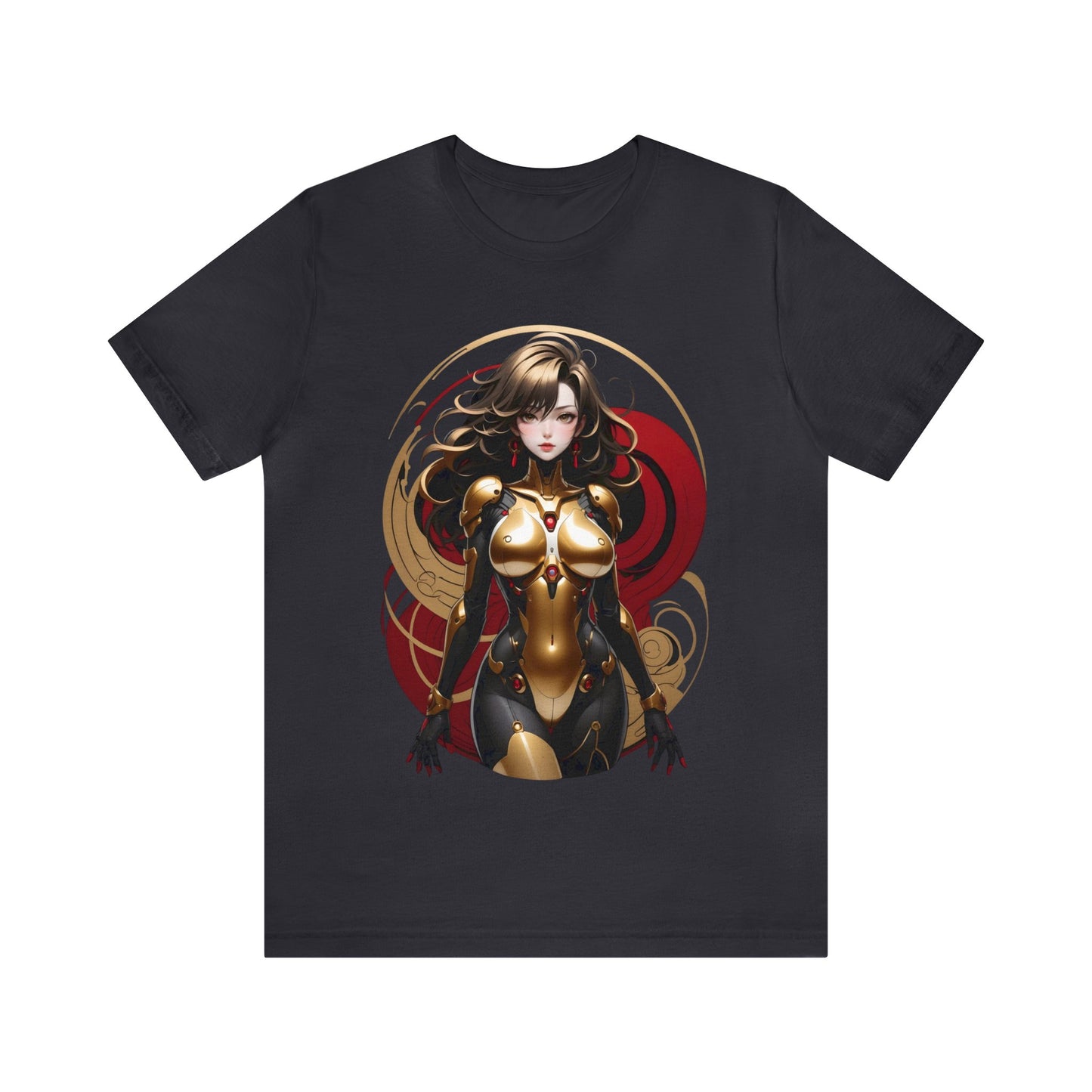 Kǎtōng Piàn - Mecha Girl Collection - Ava - Unisex Jersey Short Sleeve Tee Printify