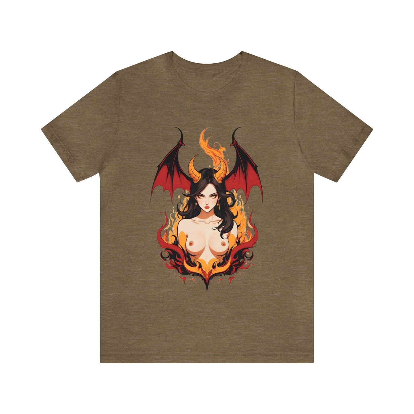Kǎtōng Piàn - Devil Woman Collection - Glory - Unisex Jersey Short Sleeve Tee Printify
