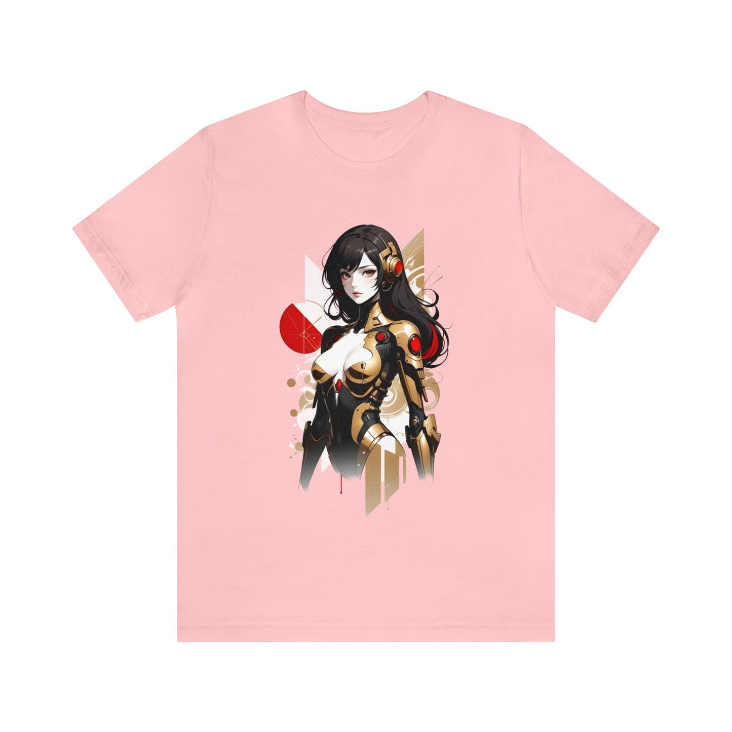Kǎtōng Piàn - Mecha Girl Collection - Hannah - Unisex Jersey Short Sleeve Tee Printify