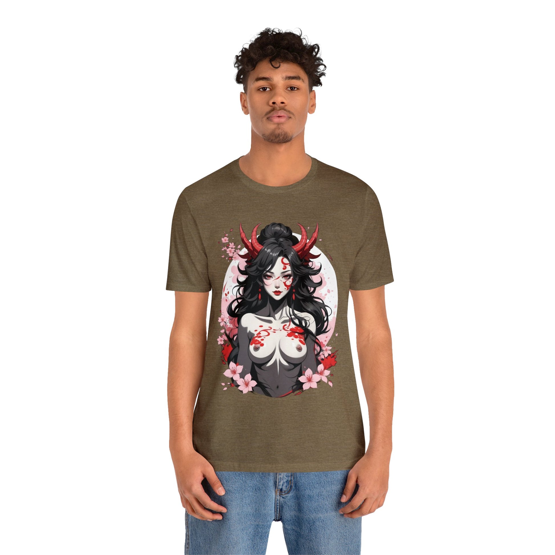Kǎtōng Piàn - Oni Collection - Astaroth - Unisex Jersey Short Sleeve Tee Printify