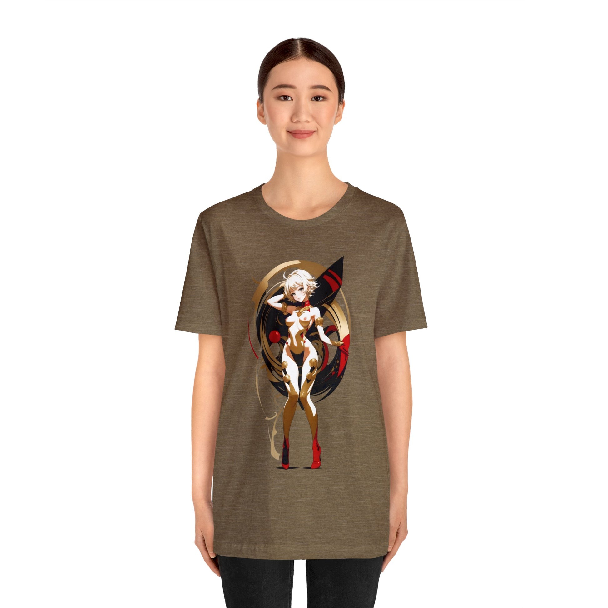 Kǎtōng Piàn - Mecha Girl Collection - Alice - Unisex Jersey Short Sleeve Tee Printify