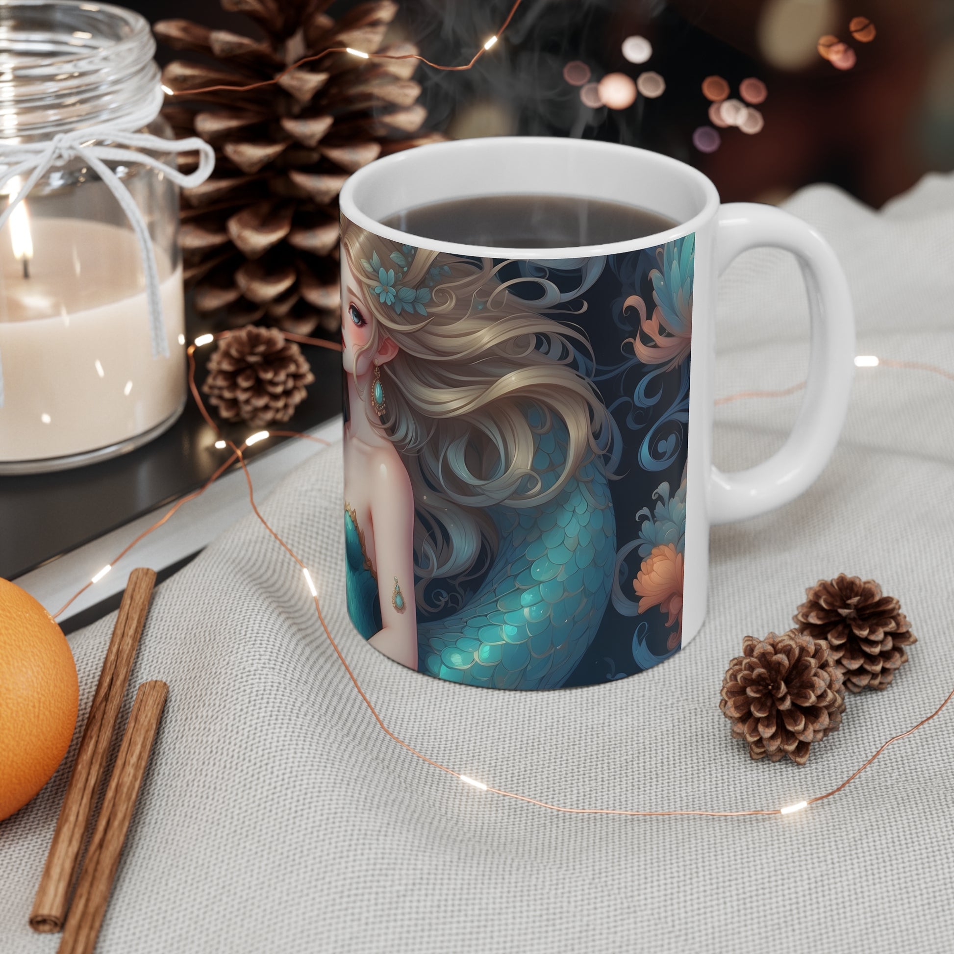 Kǎtōng Piàn - Mermaid Collection - 014 - Ceramic Mug Printify
