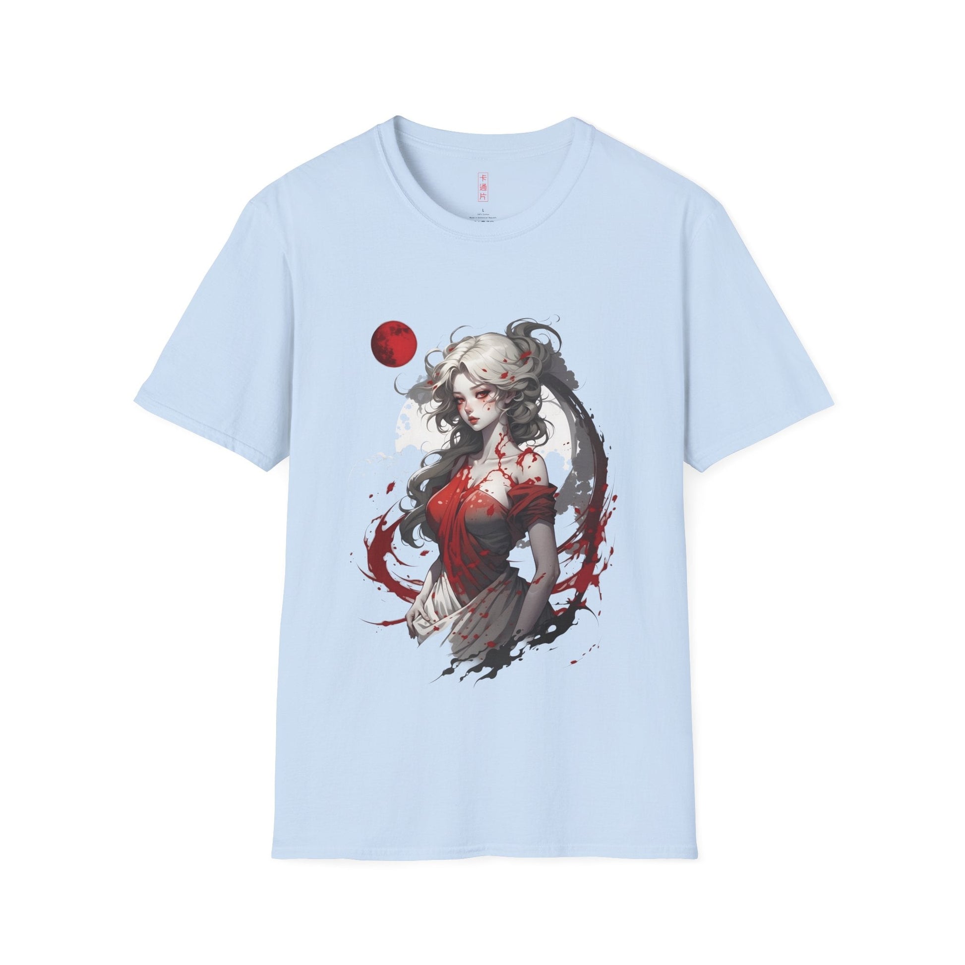 Isolde Crimson Unisex Softstyle T-Shirt Style Printify