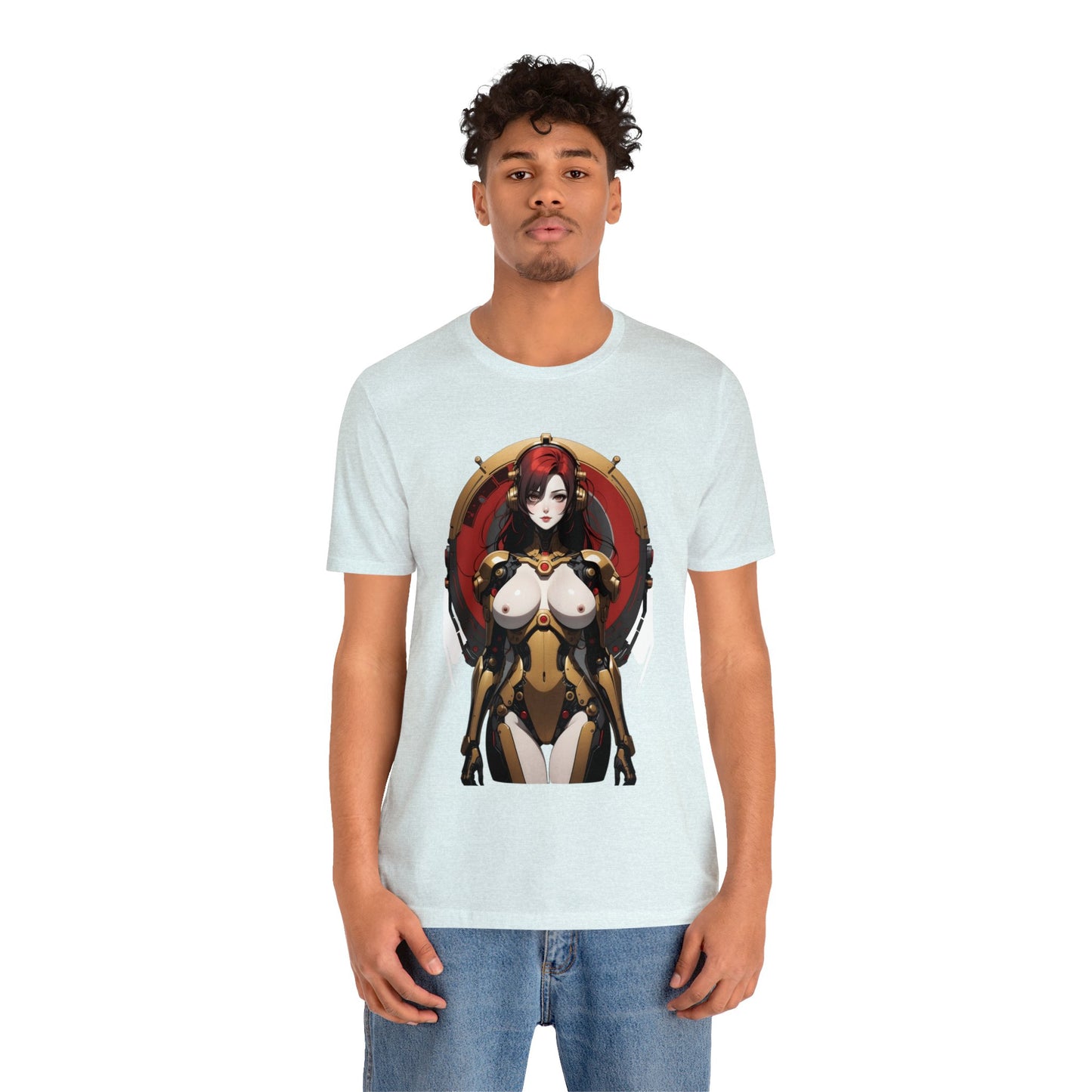 Kǎtōng Piàn - Mecha Girl Collection - Eliana - Unisex Jersey Short Sleeve Tee Printify