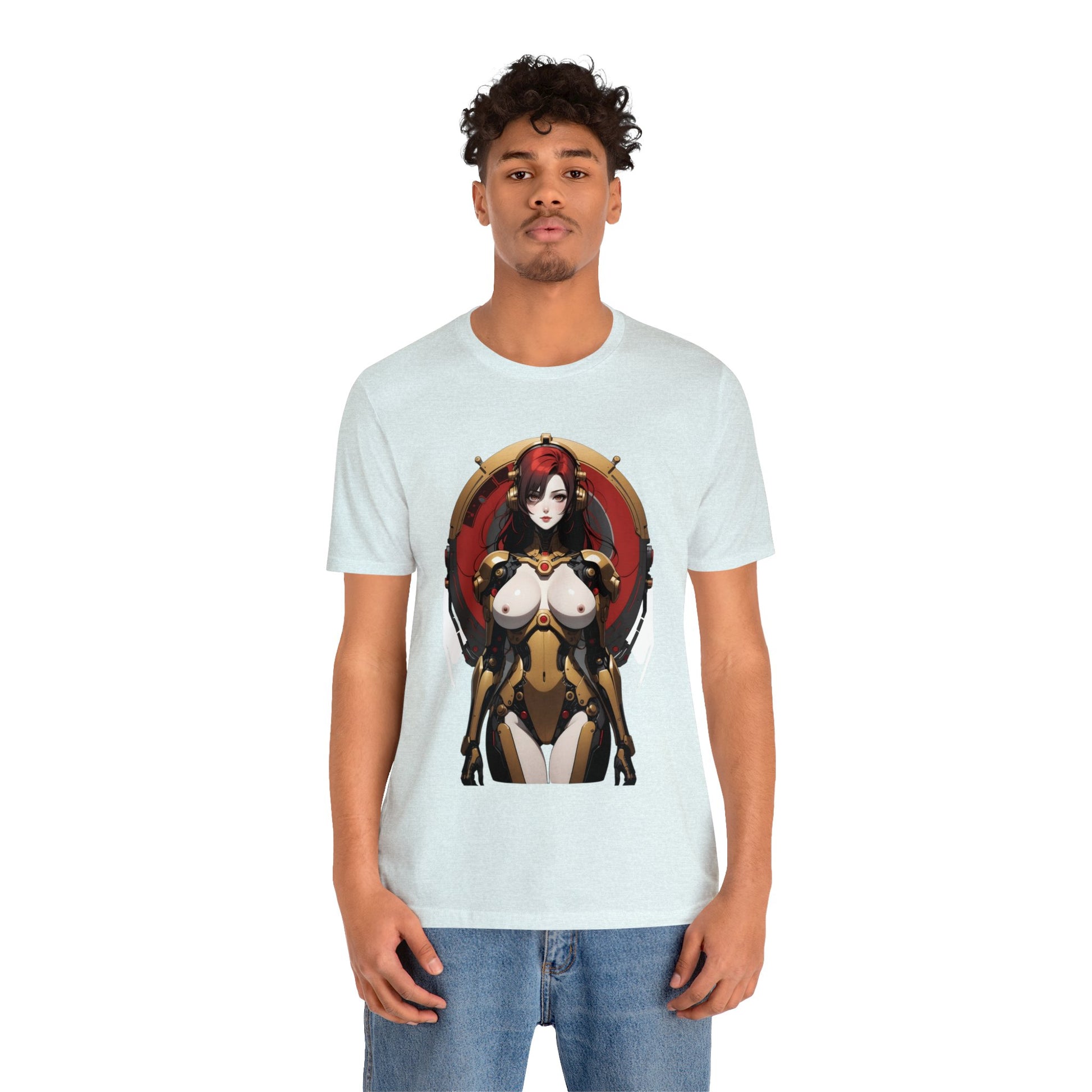 Kǎtōng Piàn - Mecha Girl Collection - Eliana - Unisex Jersey Short Sleeve Tee Printify