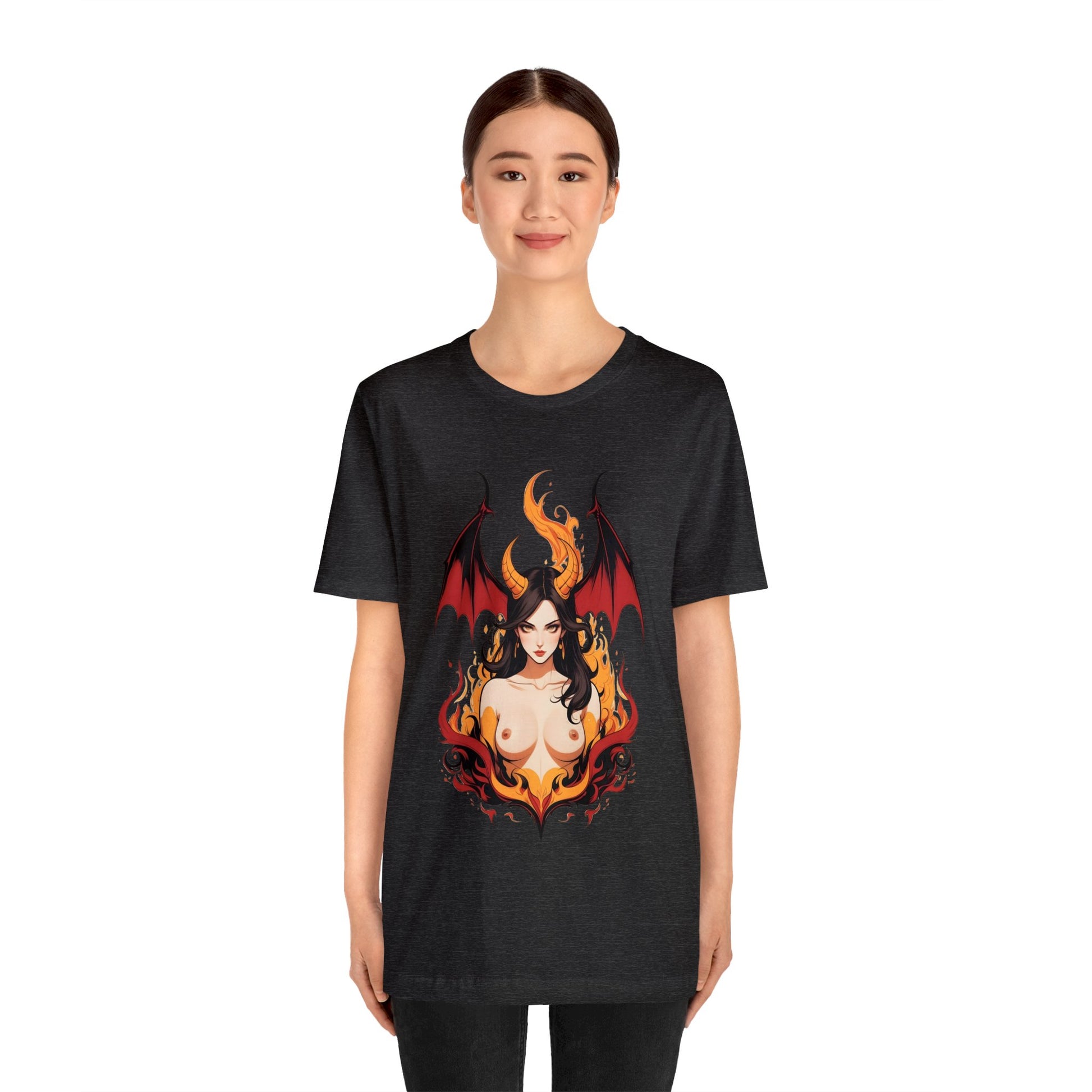Kǎtōng Piàn - Devil Woman Collection - Glory - Unisex Jersey Short Sleeve Tee Printify