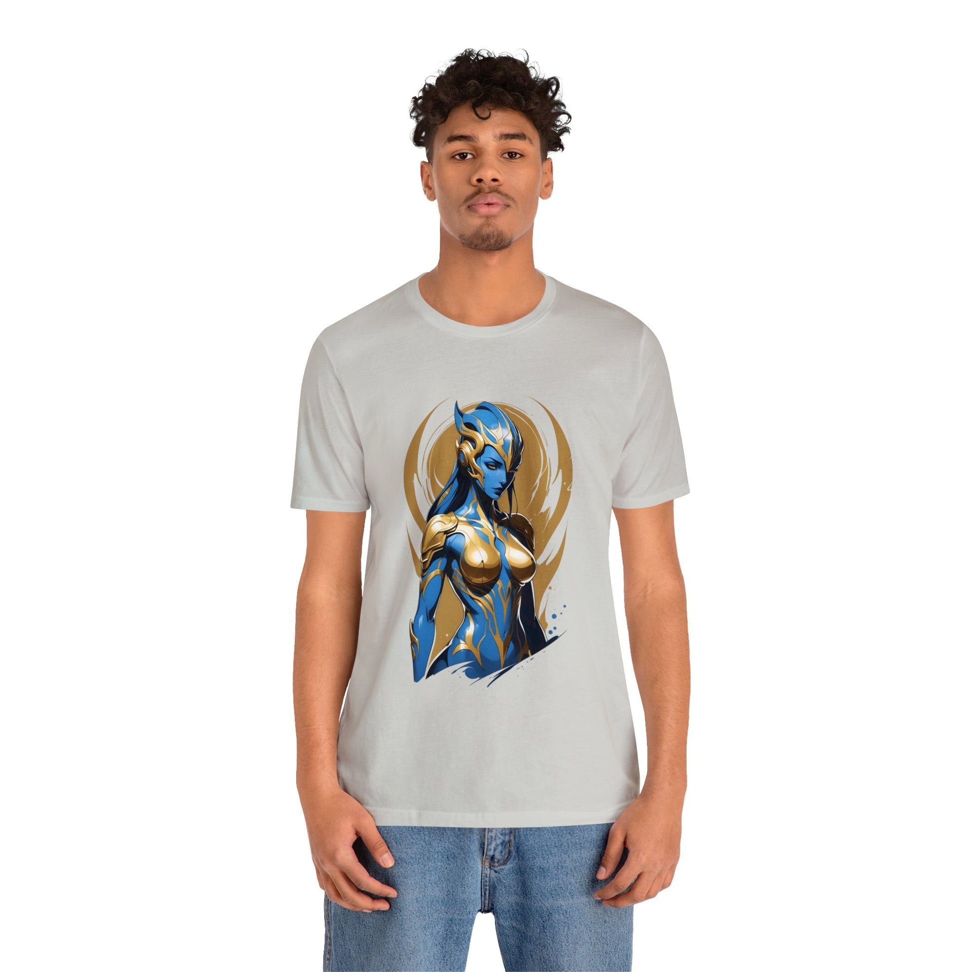 Kǎtōng Piàn - The Lotus Collection - Erzilia - Unisex Jersey Short Sleeve Tee Printify