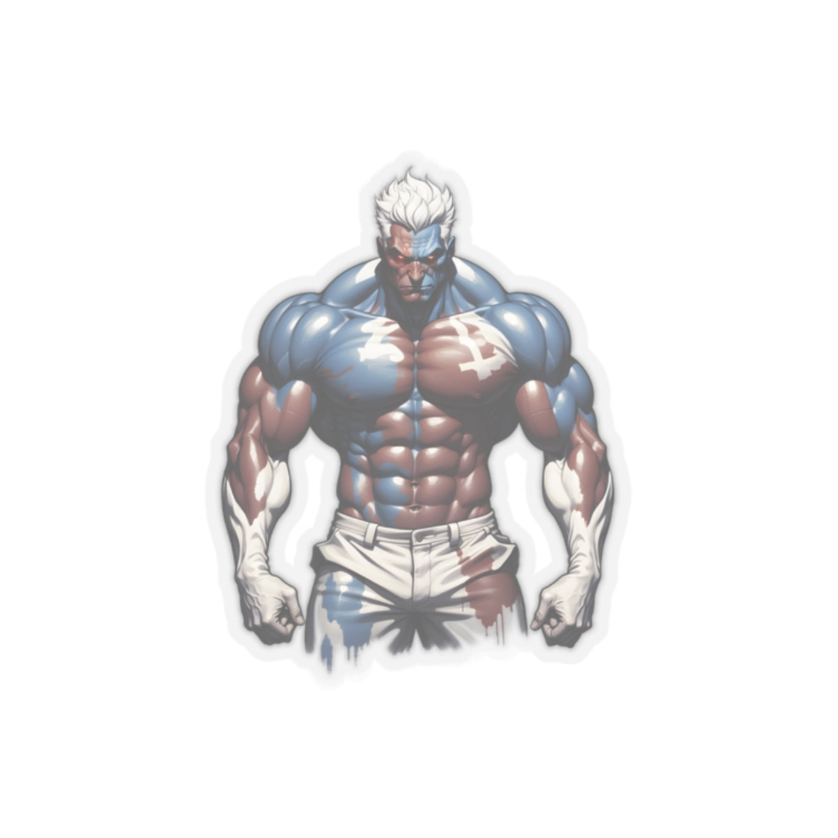 Prized Fighter Titan Ember Sticker Printify