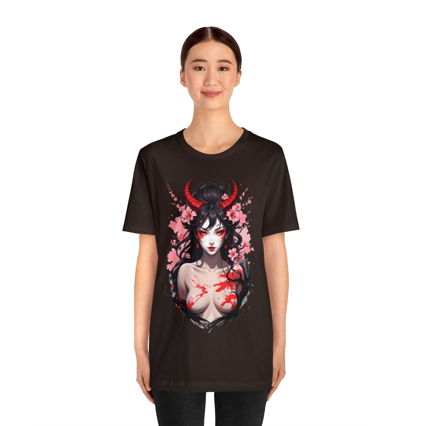 Kǎtōng Piàn - Oni Collection - Echidna - Unisex Jersey Short Sleeve Tee Printify