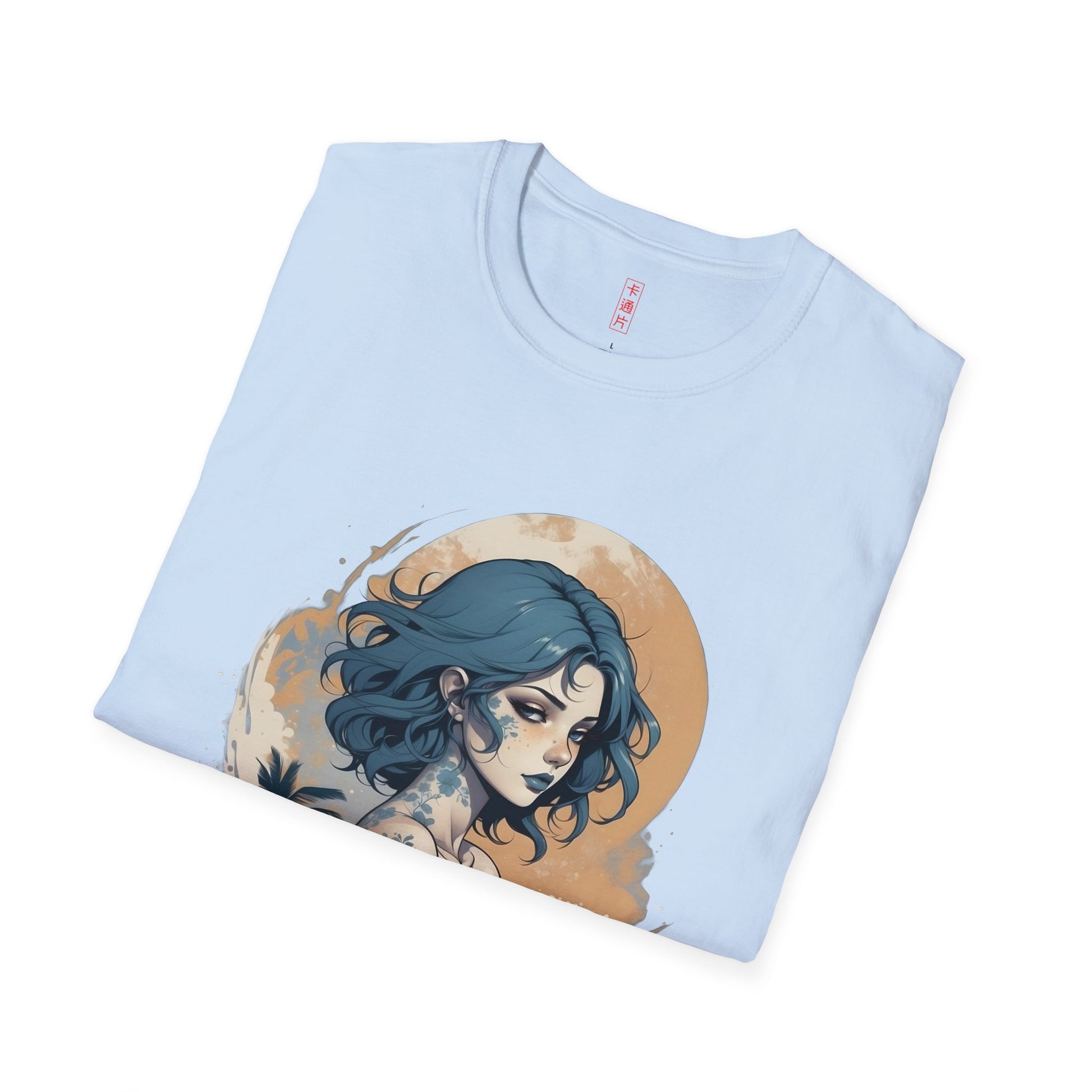 Kǎtōng Piàn - California Love Collection - 017 - Unisex Softstyle T-Shirt Printify