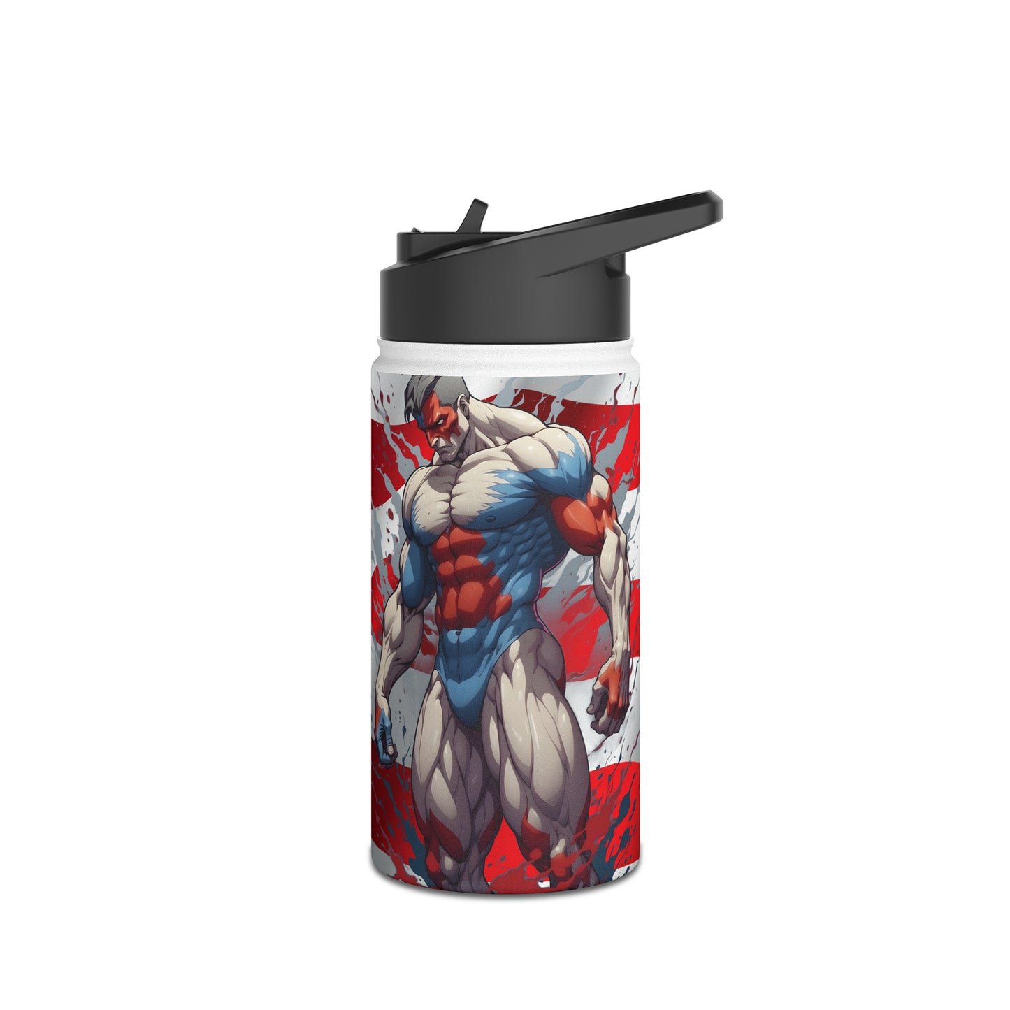 Kǎtōng Piàn - Prized Fighter Collection - America - 006 - Stainless Steel Water Bottle, Standard Lid - Verdine Daniels