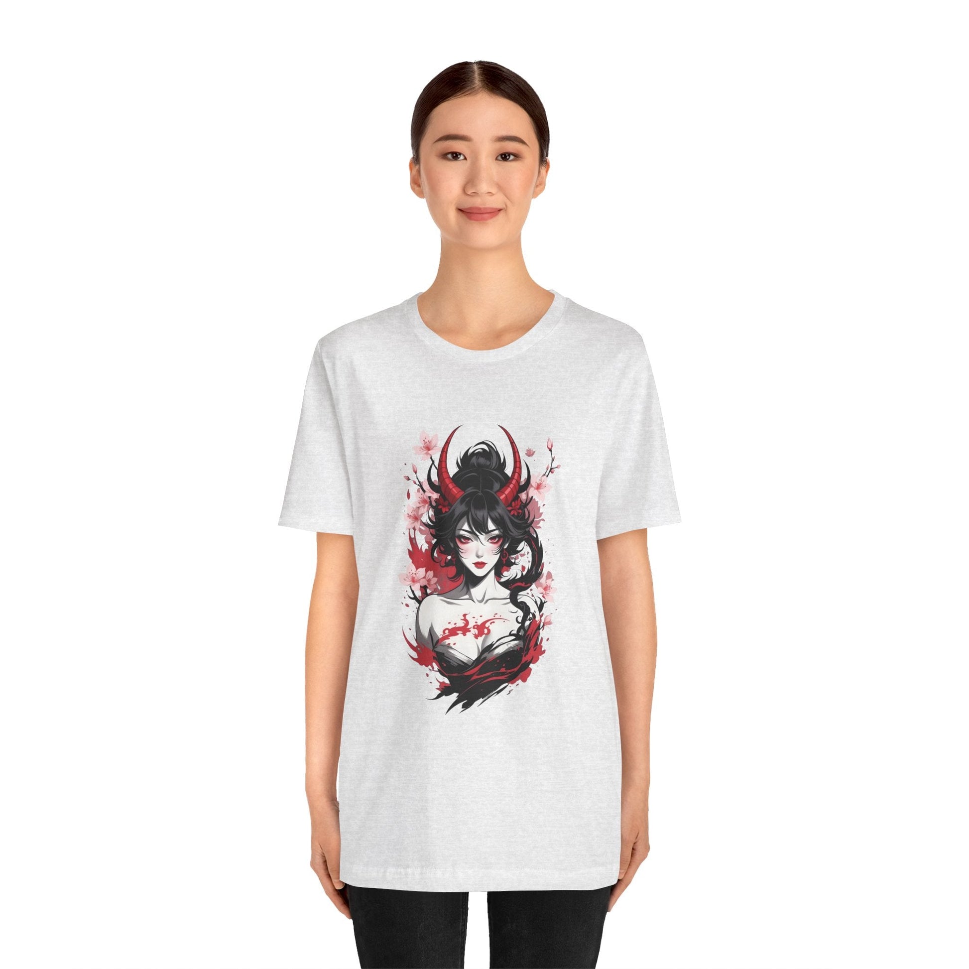 Kǎtōng Piàn - Oni Collection - Lamia - Unisex Jersey Short Sleeve Tee Printify