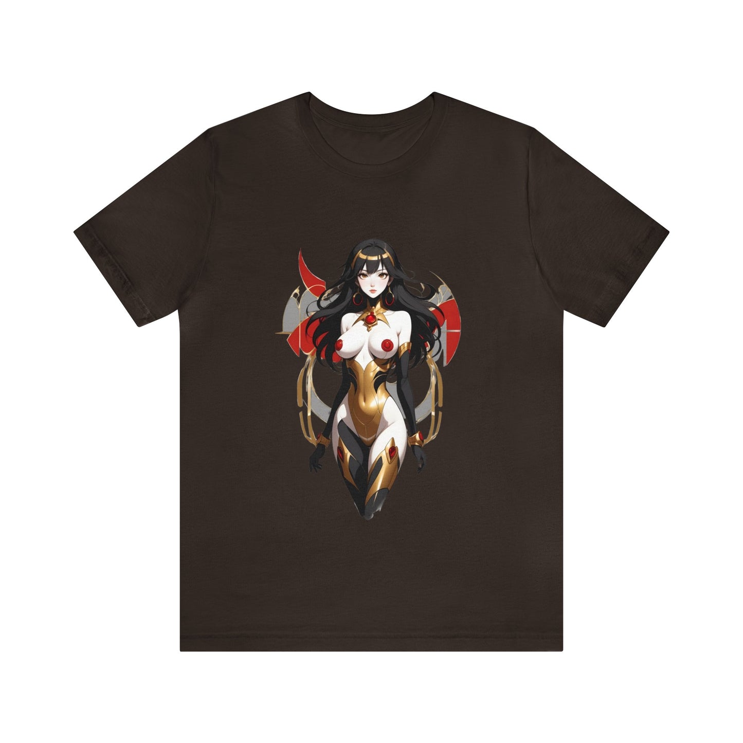 Kǎtōng Piàn - Mecha Girl Collection - Kinsley - Unisex Jersey Short Sleeve Tee Printify