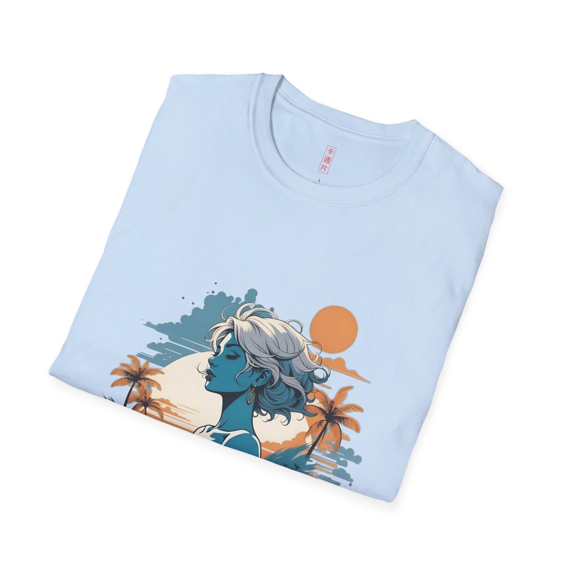 Kǎtōng Piàn - California Love Collection - 042 - Unisex Softstyle T-Shirt Printify