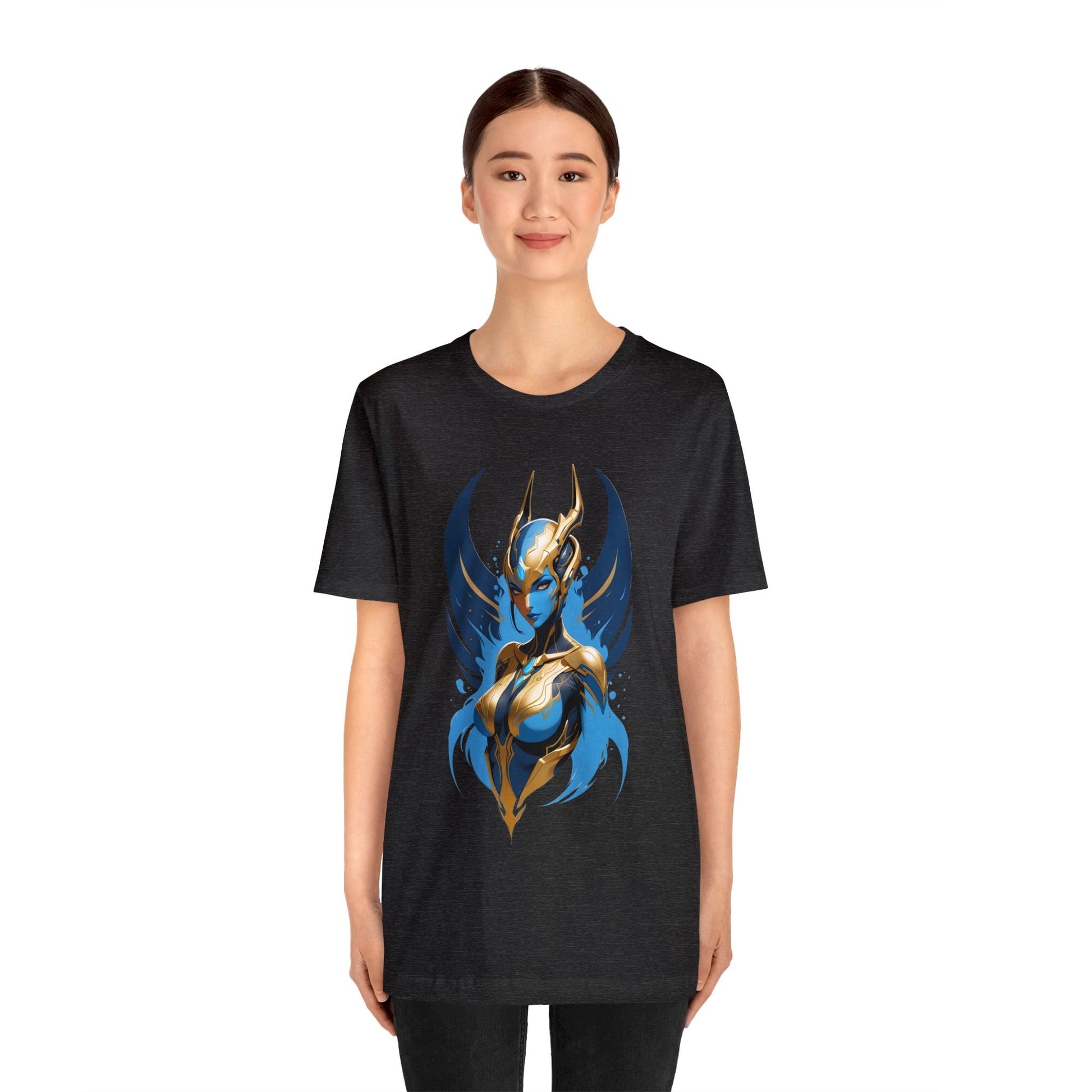 Kǎtōng Piàn - The Lotus Collection - Blythe - Unisex Jersey Short Sleeve Tee Printify