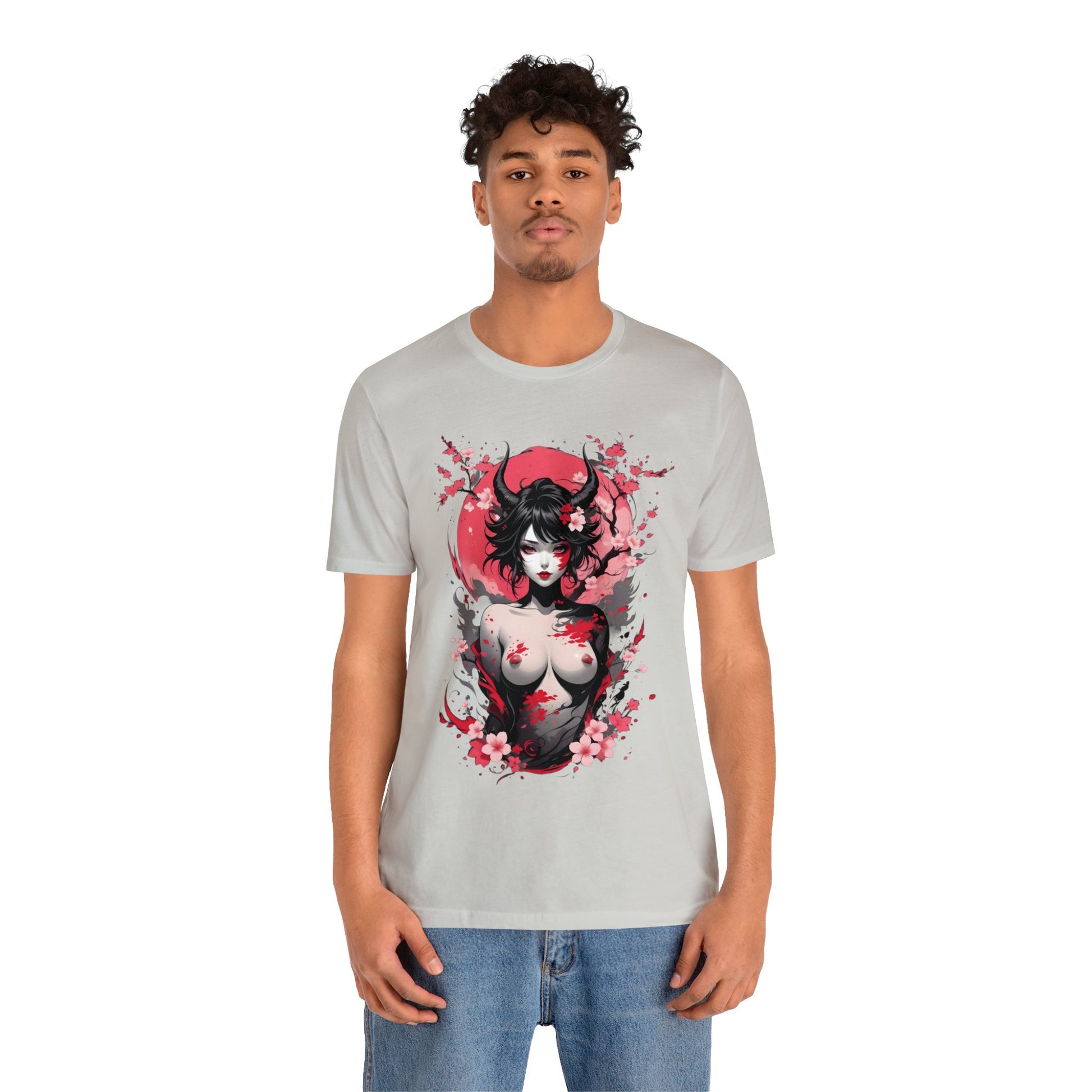 Kǎtōng Piàn - Oni Collection - Jorogumo - Unisex Jersey Short Sleeve Tee Printify
