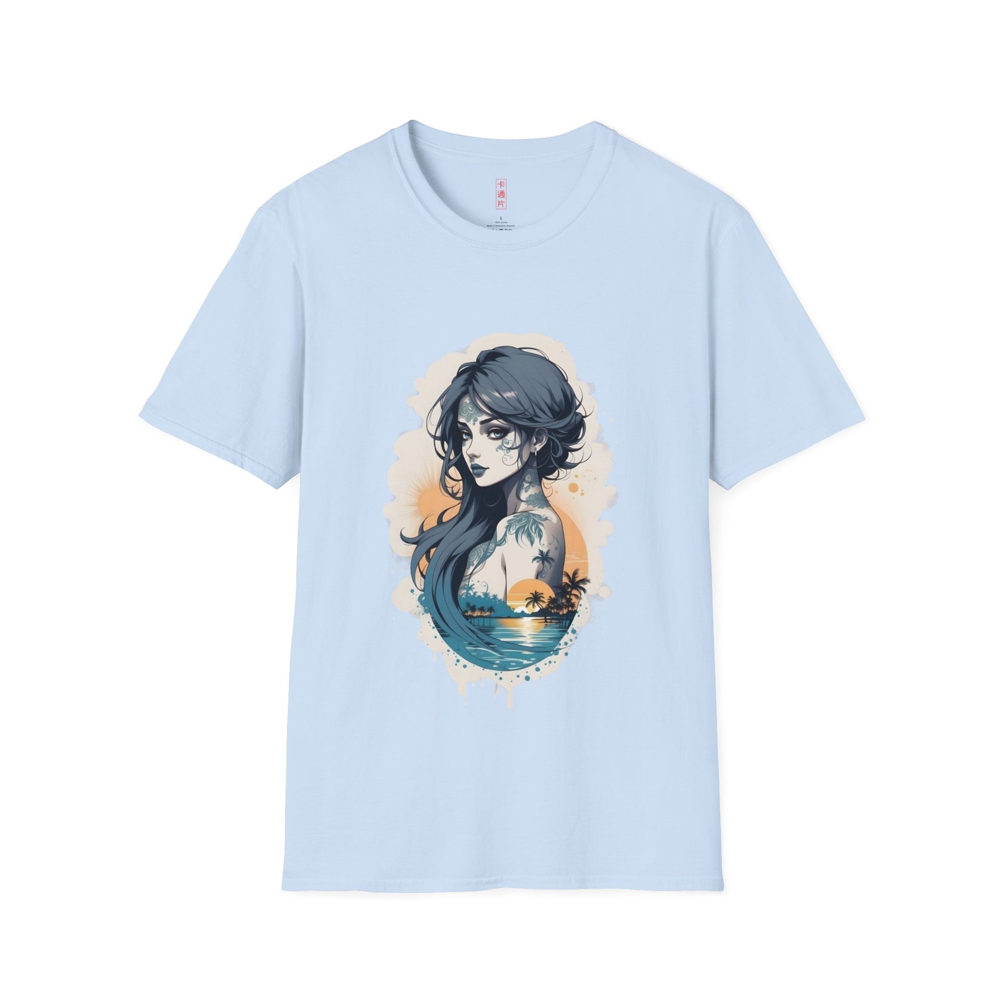 Kǎtōng Piàn - California Love Collection - 025 - Unisex Softstyle T-Shirt Printify