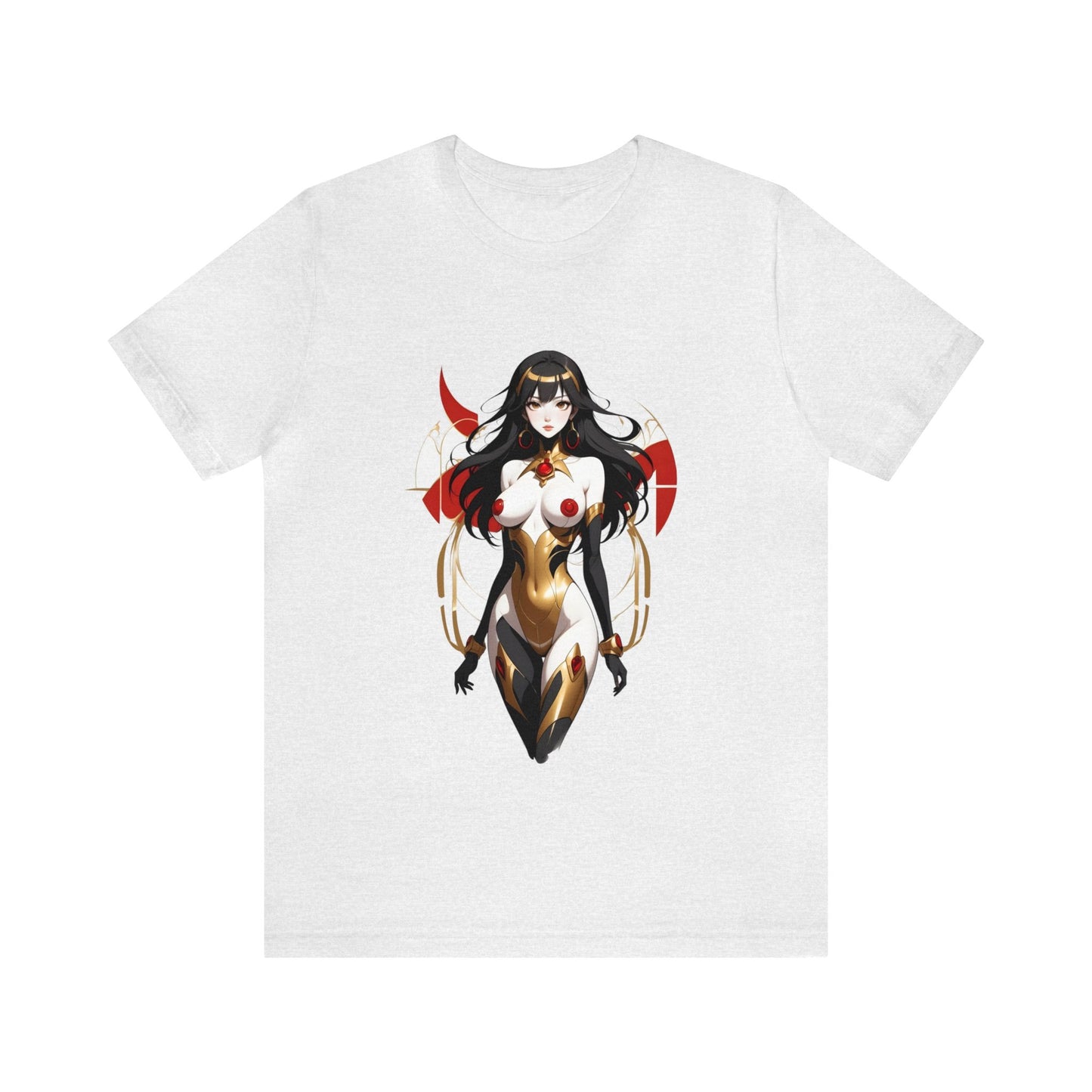 Kǎtōng Piàn - Mecha Girl Collection - Kinsley - Unisex Jersey Short Sleeve Tee Printify