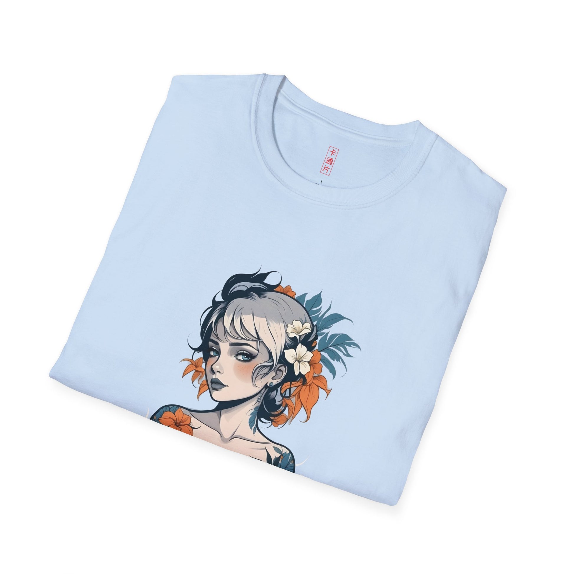 Kǎtōng Piàn - California Love Collection - 012 - Unisex Softstyle T-Shirt Printify