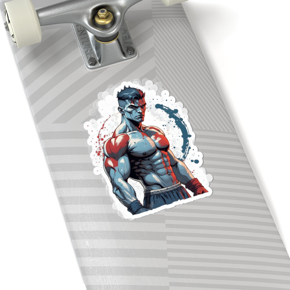Prized Fighter Frostbite Falcon Sticker Printify