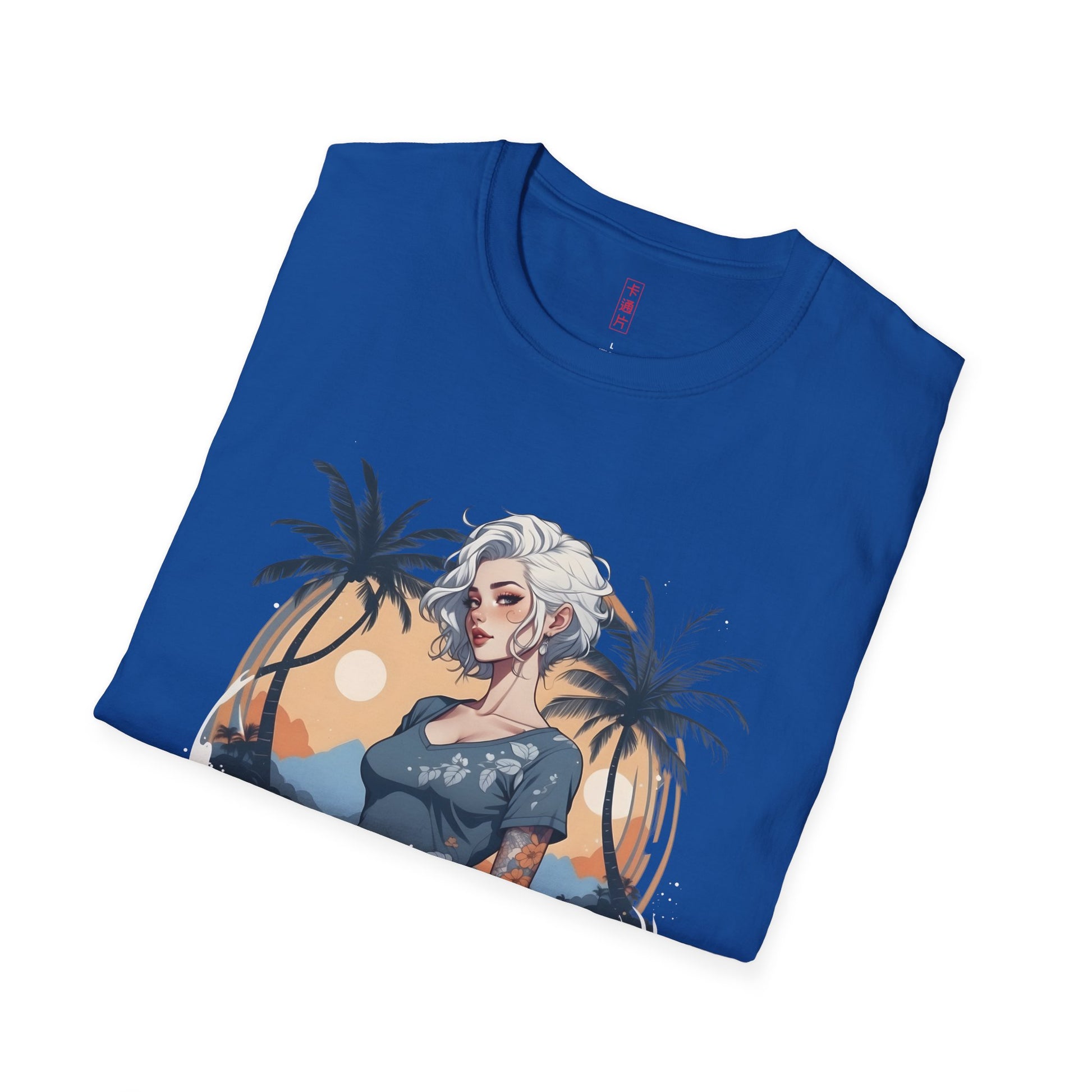 Kǎtōng Piàn - California Love Collection - 045 - Unisex Softstyle T-Shirt Printify