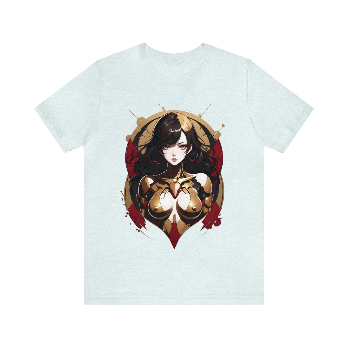 Kǎtōng Piàn - Mecha Girl Collection - Naomi - Unisex Jersey Short Sleeve Tee Printify
